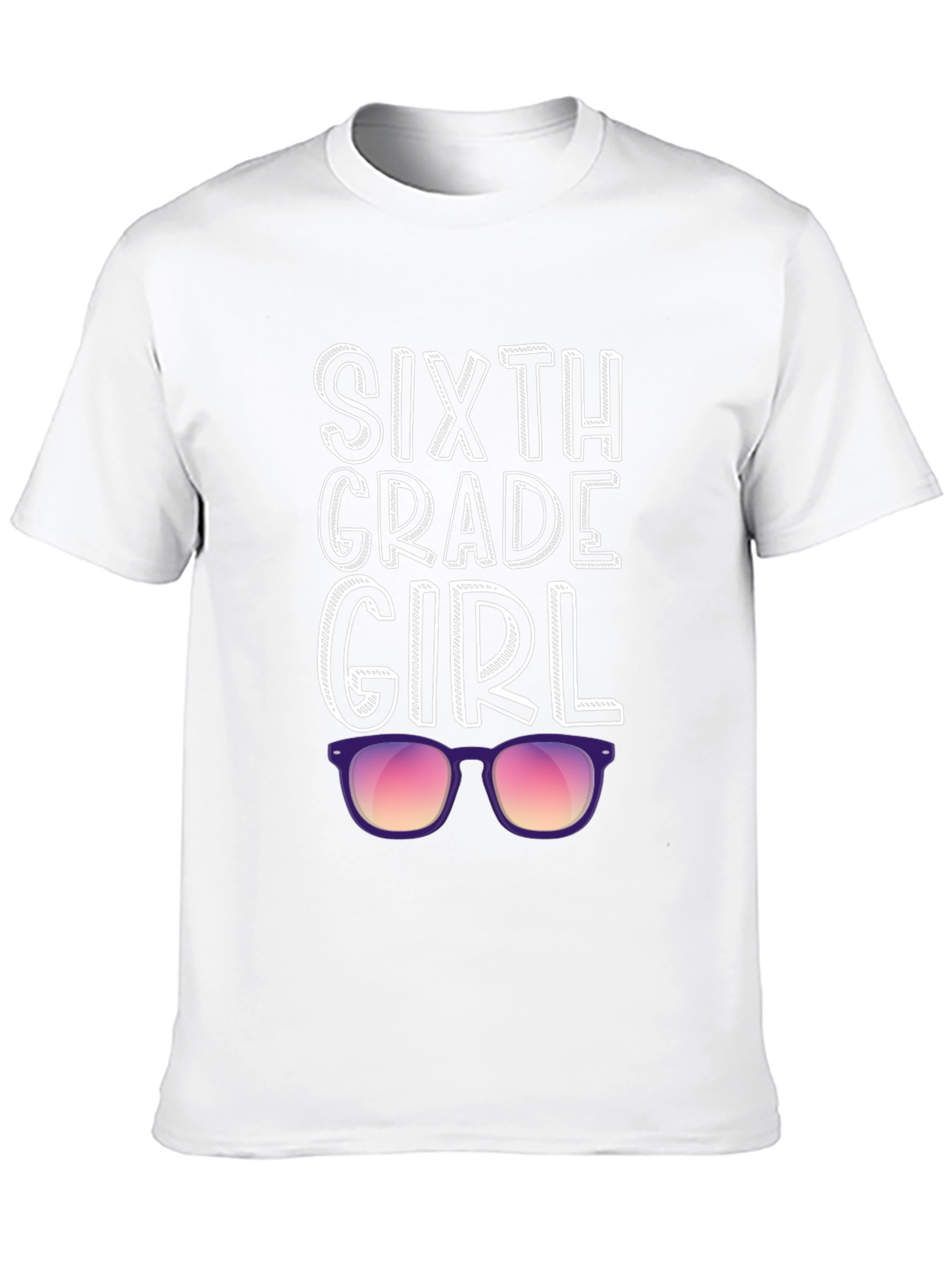 Sixth Grade Girl T-Shirt - Back to School!