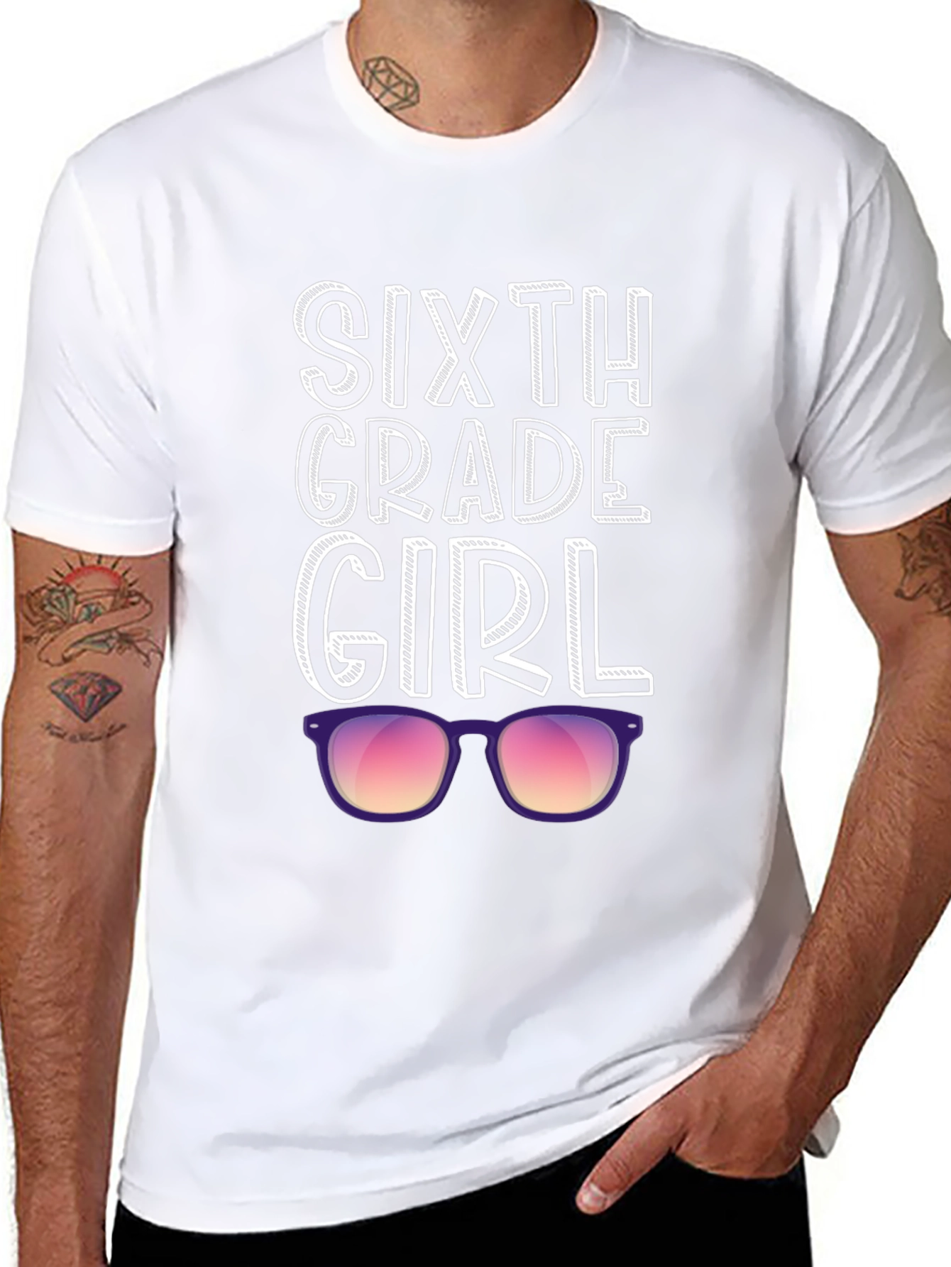 Sixth Grade Girl T-Shirt - Back to School!
