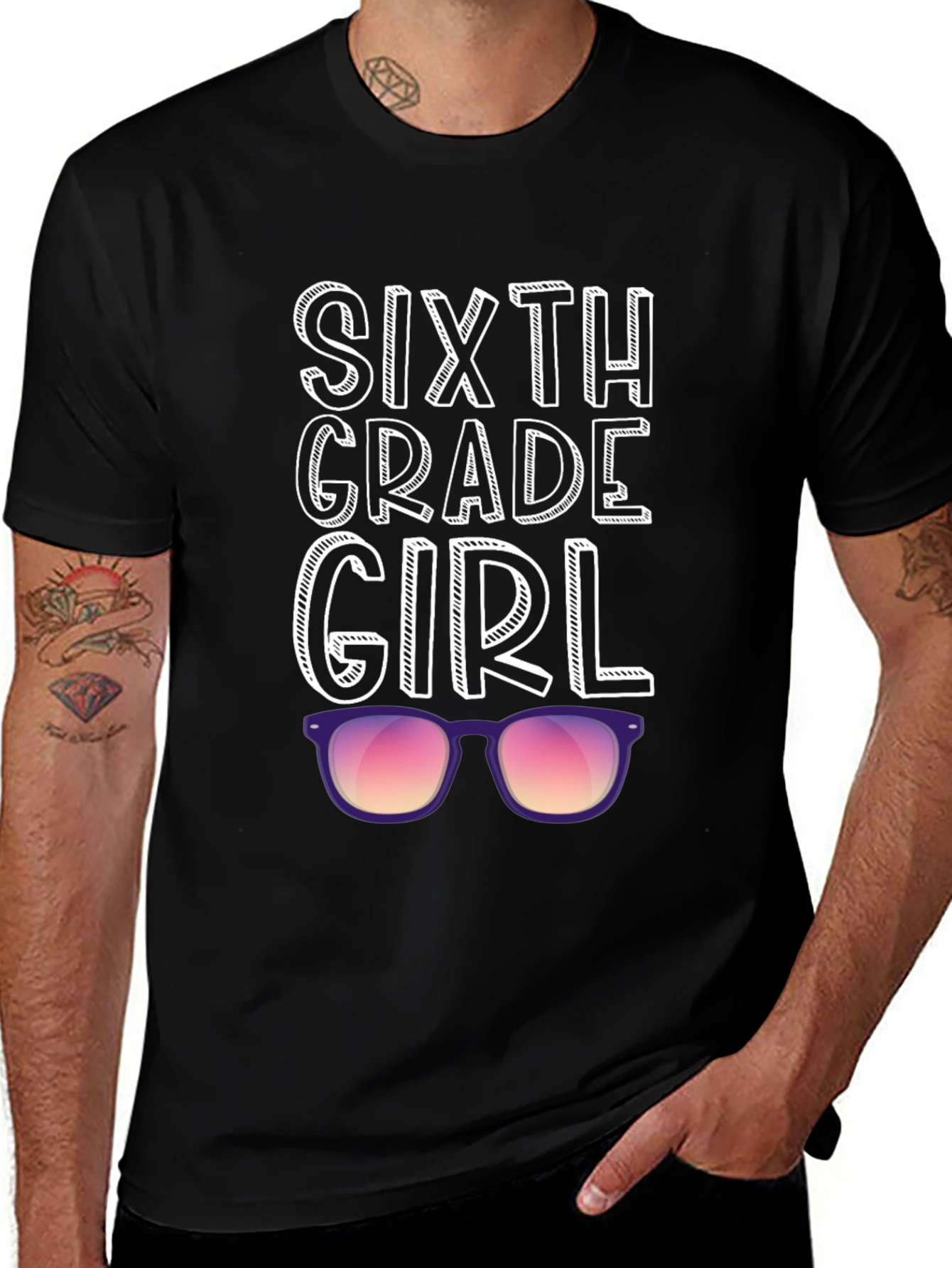 Sixth Grade Girl T-Shirt - Back to School!