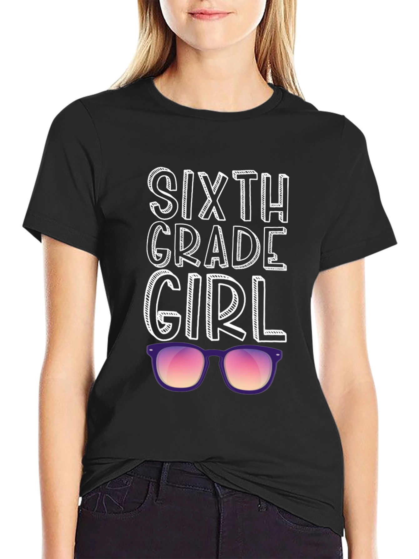 Sixth Grade Girl T-Shirt - Back to School!
