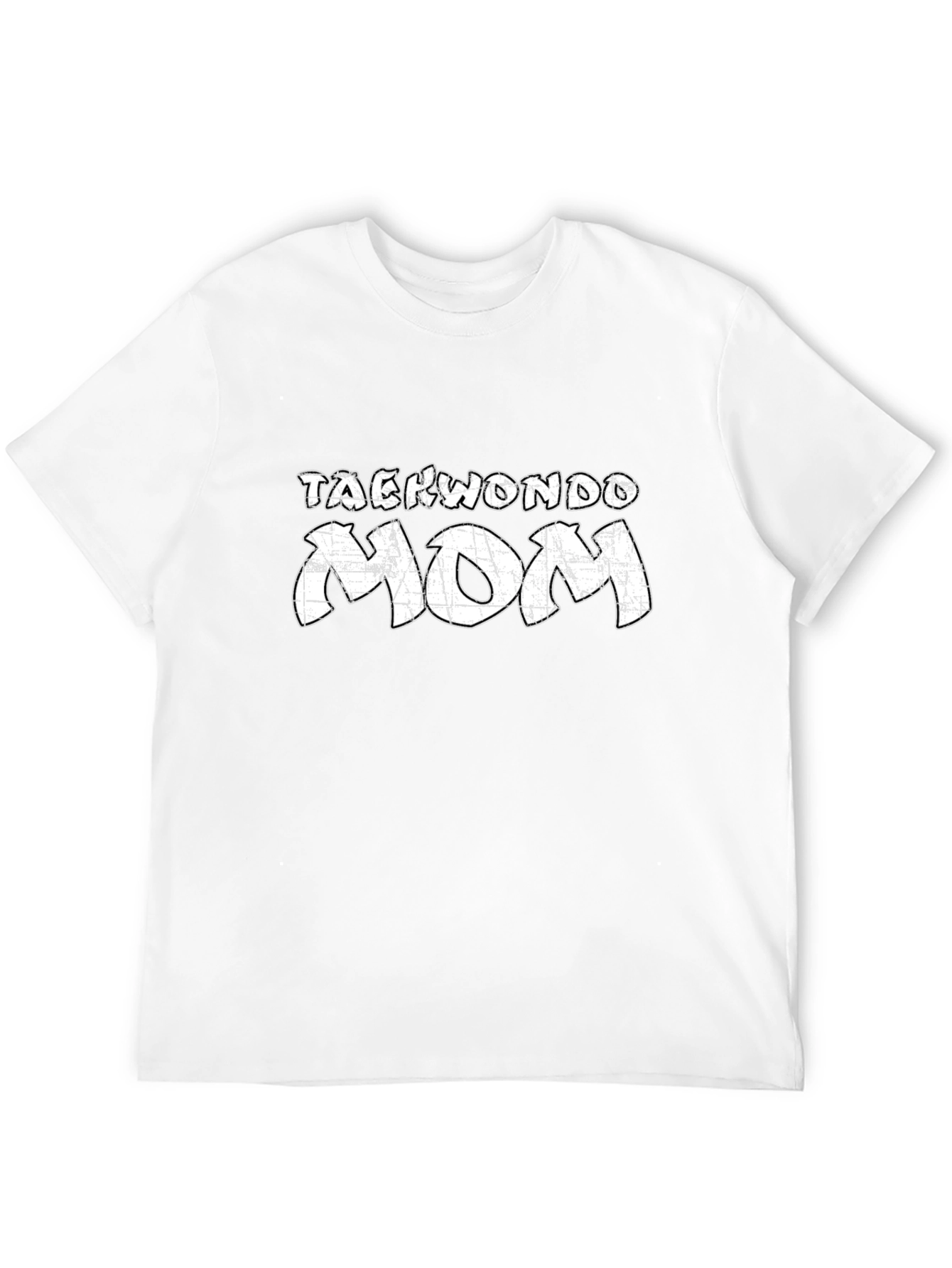 Taekwondo Mom Black T-Shirt
