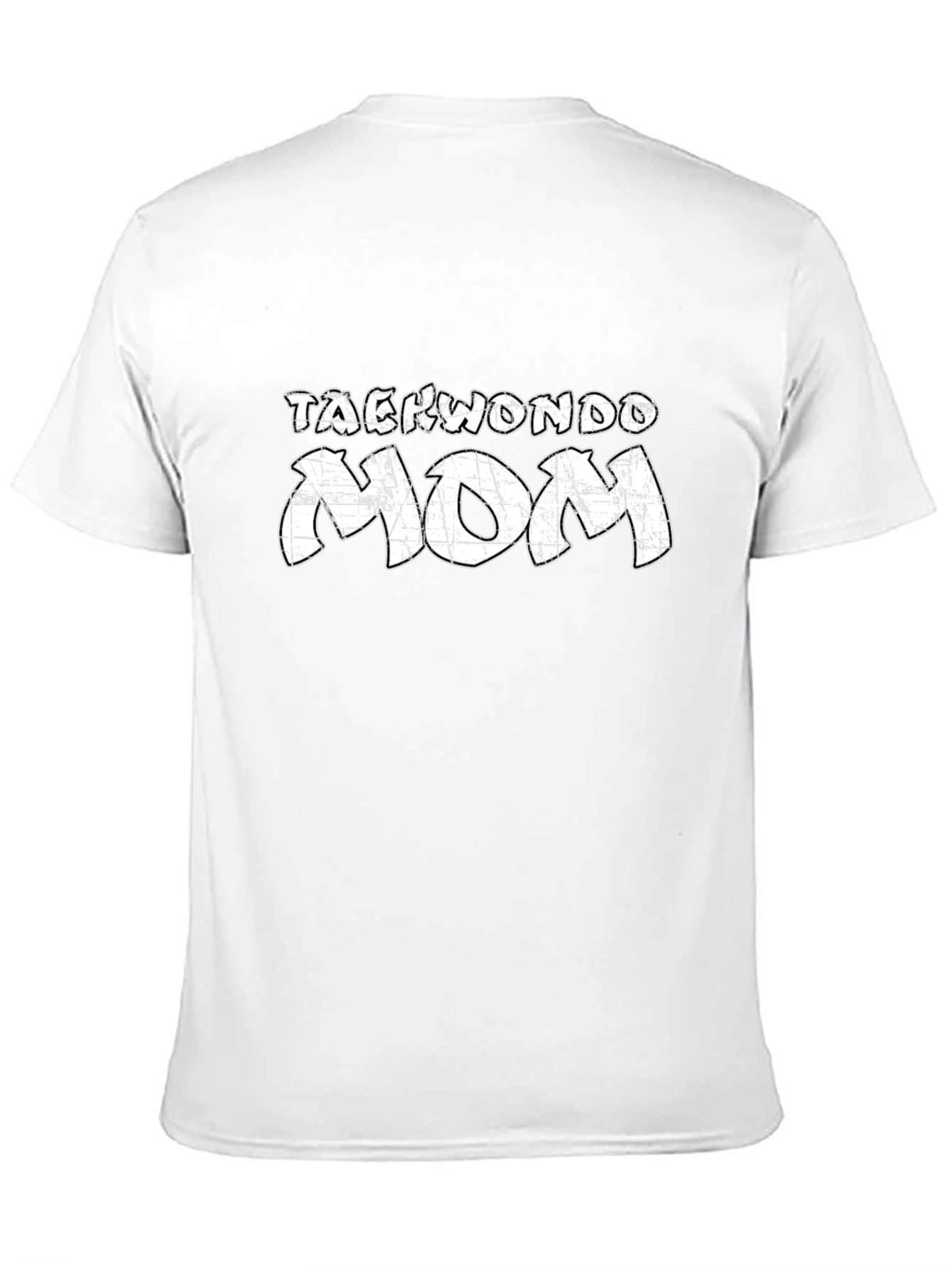 Taekwondo Mom Black T-Shirt
