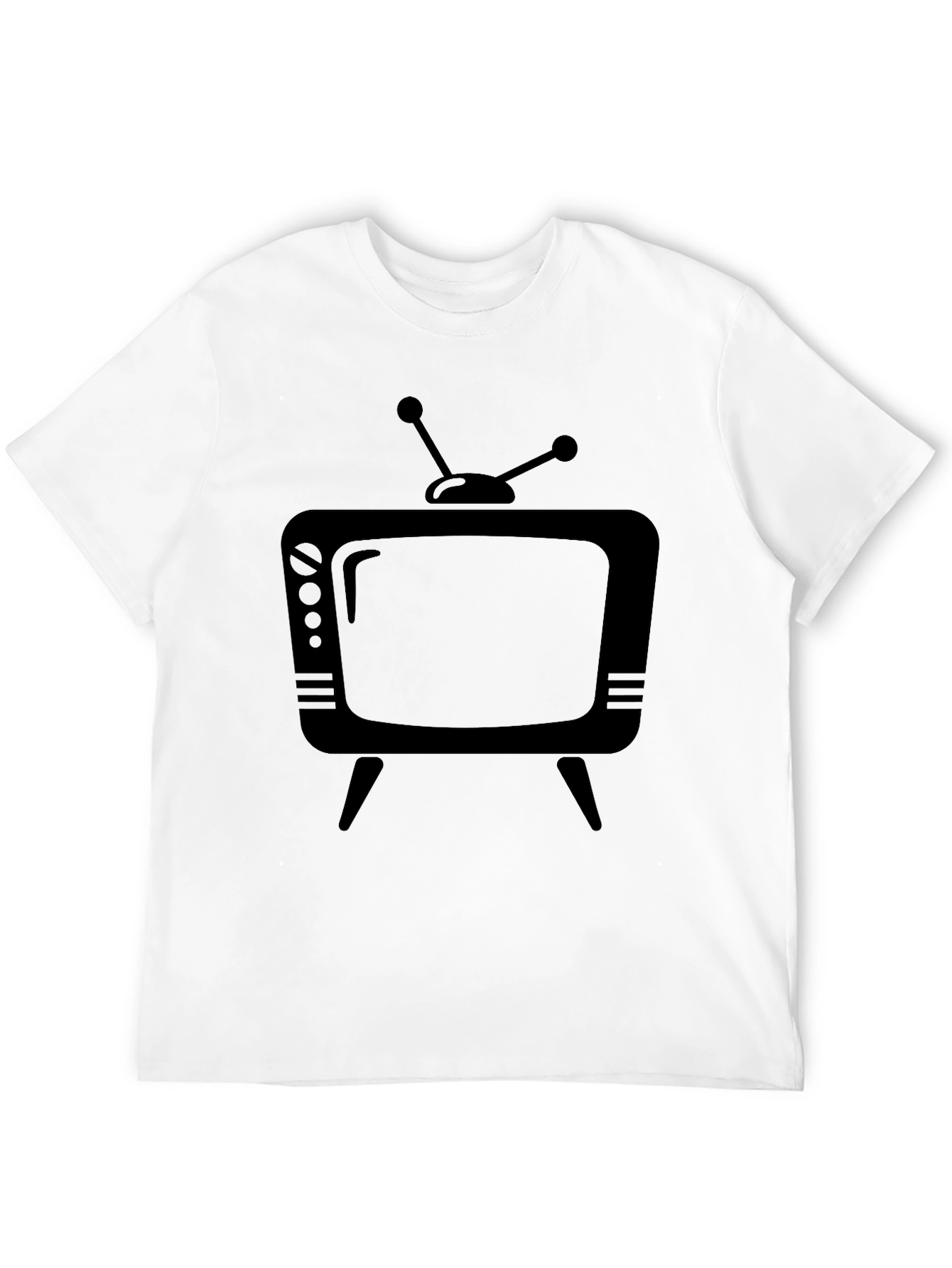 Retro TV Graphic Tee - Classic Television Shirt