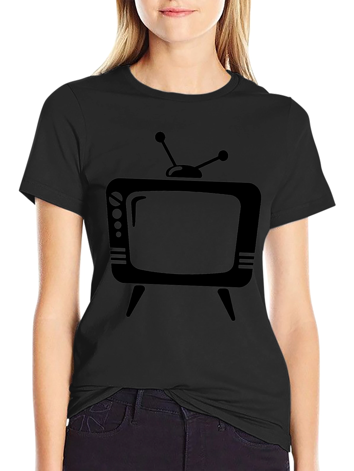 Retro TV Graphic Tee - Classic Television Shirt