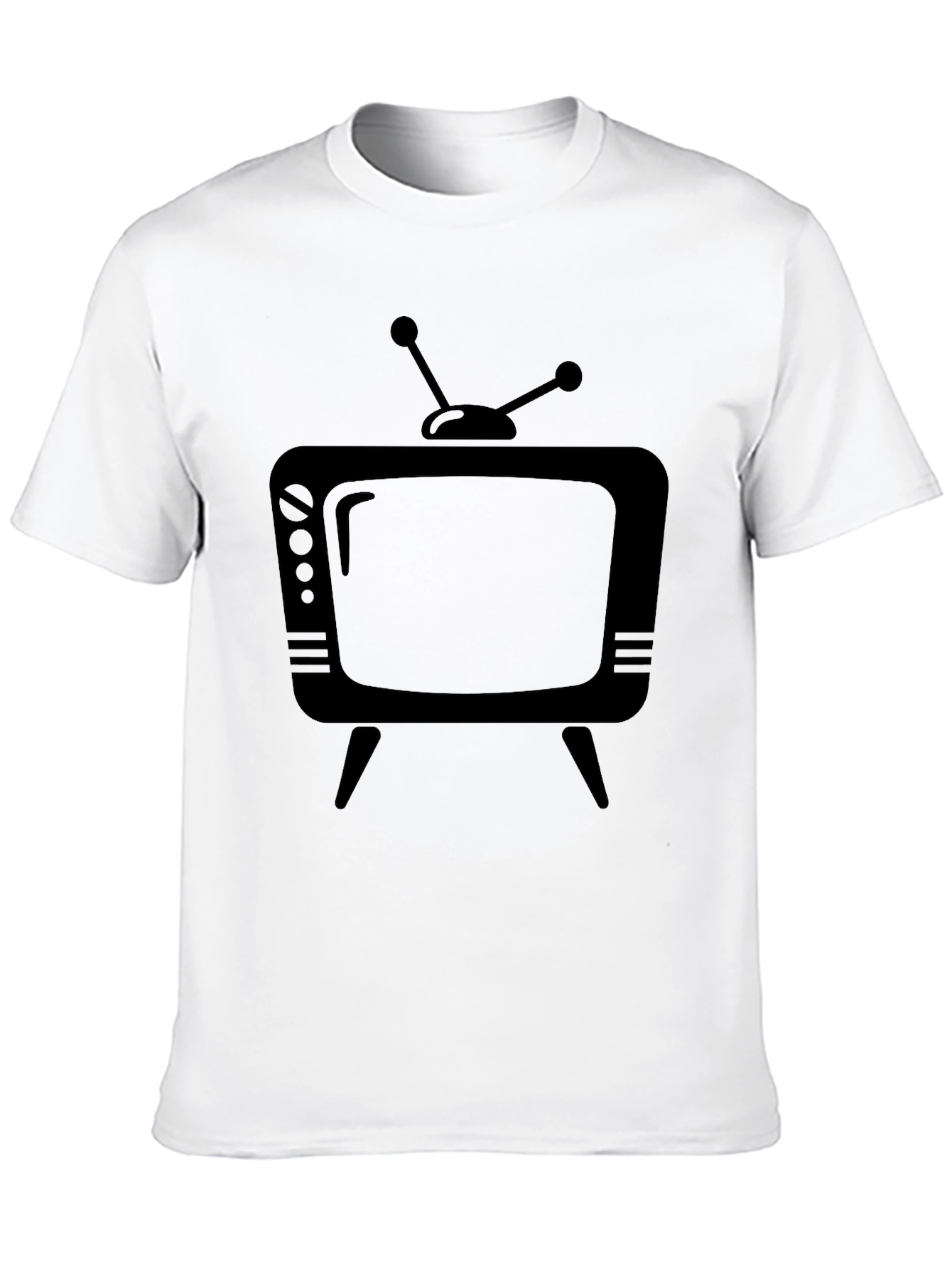 Retro TV Graphic Tee - Classic Television Shirt