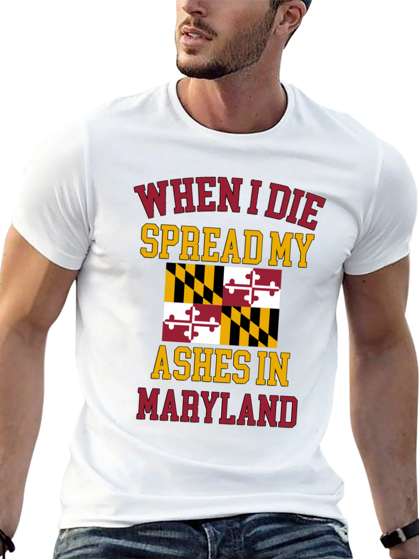 Maryland Pride T-Shirt - Spread My Ashes