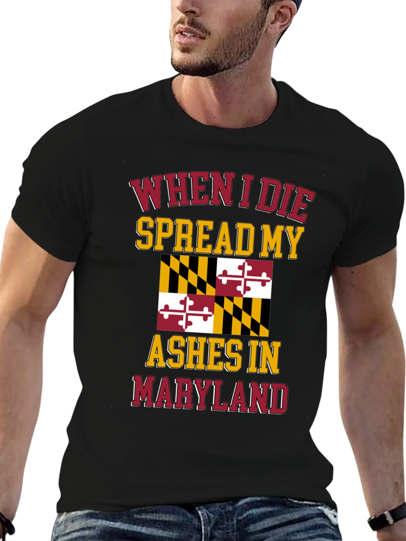 Maryland Pride T-Shirt - Spread My Ashes