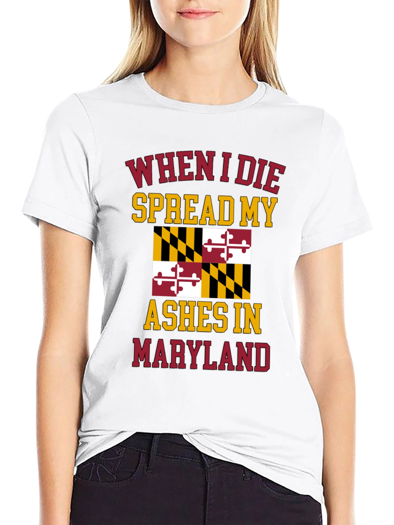 Maryland Pride T-Shirt - Spread My Ashes