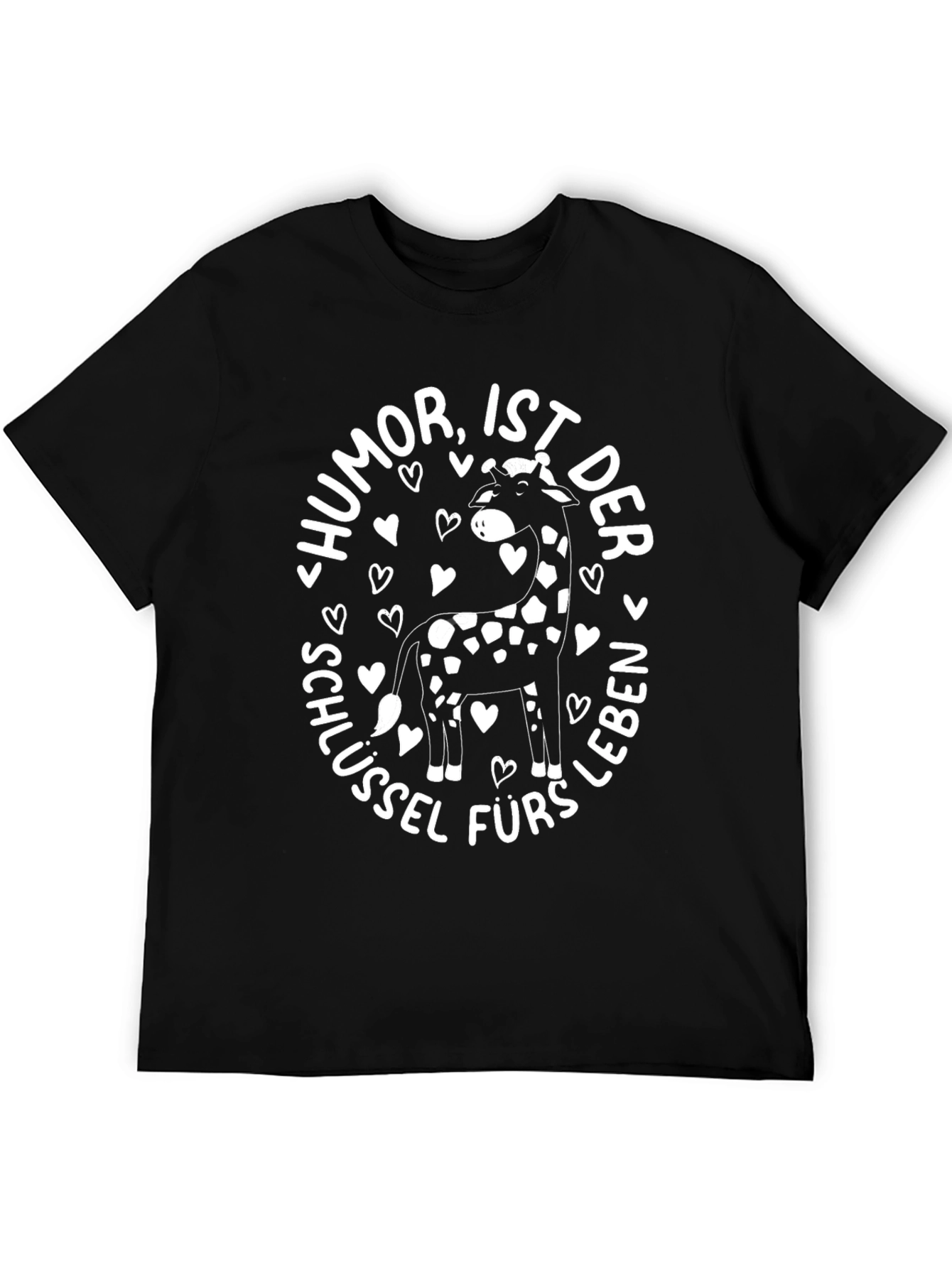 Humor is the Key Giraffe T-Shirt