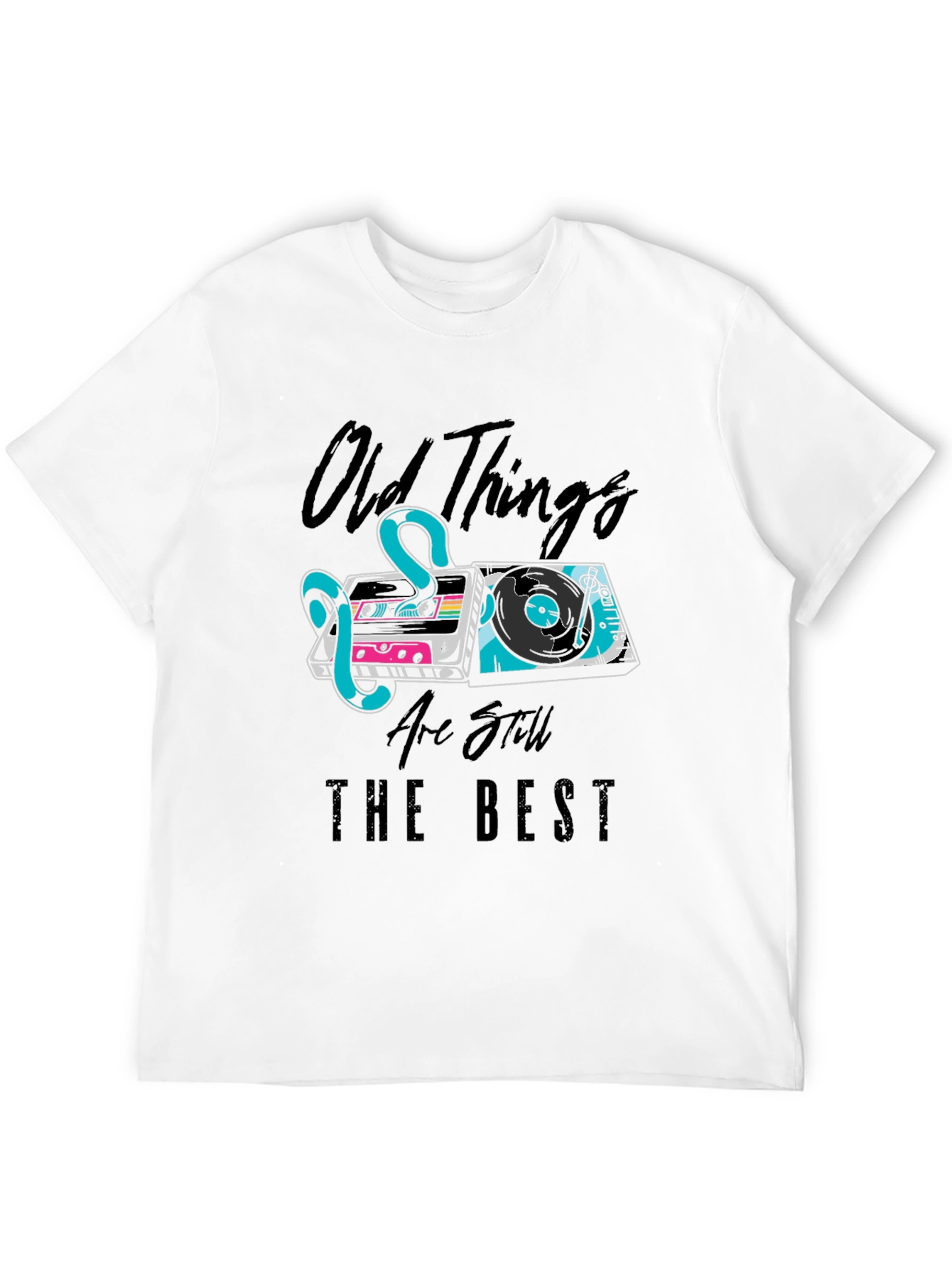 Retro Music T-Shirt: Old Things Are Still The Best