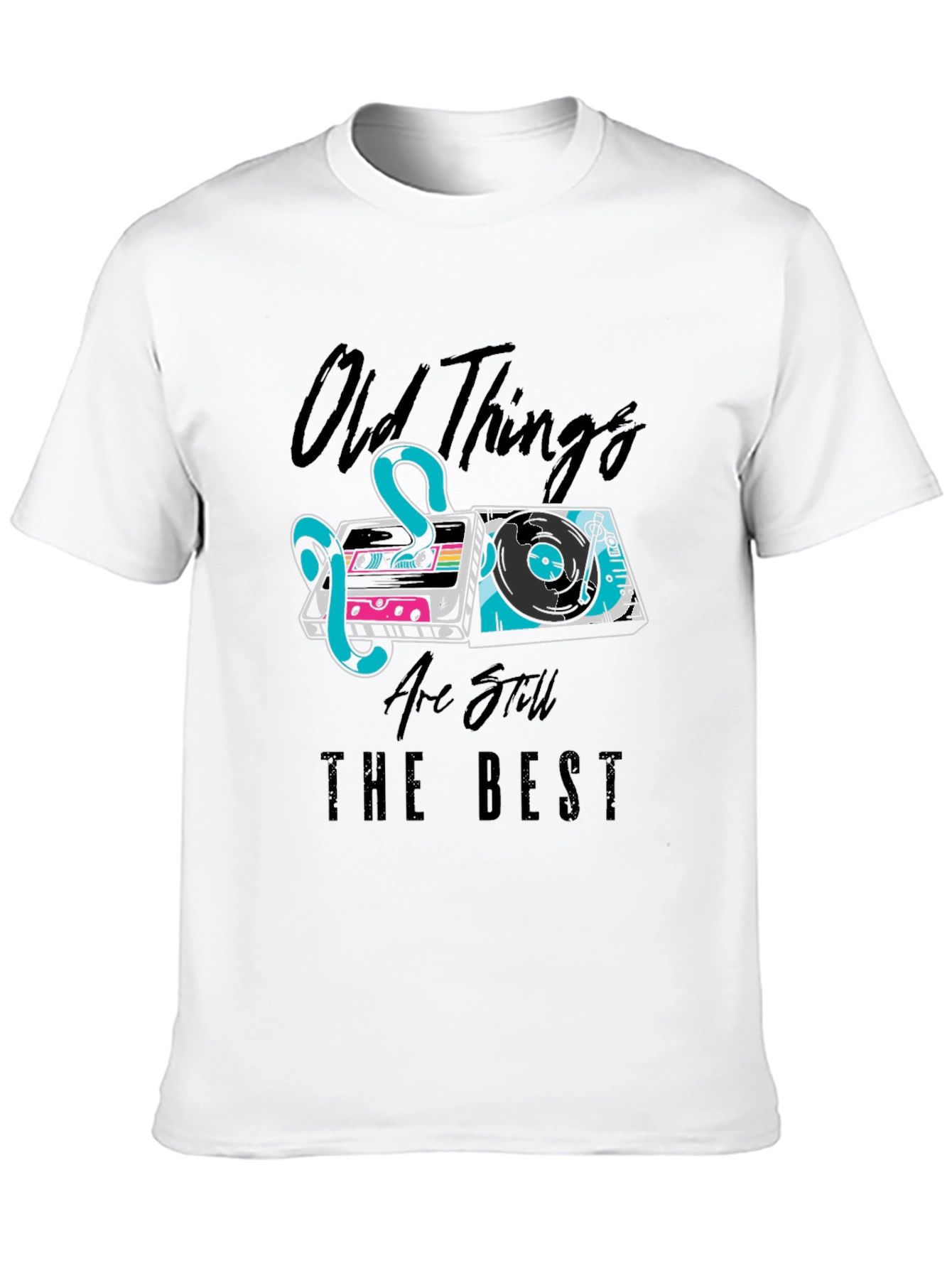 Retro Music T-Shirt: Old Things Are Still The Best