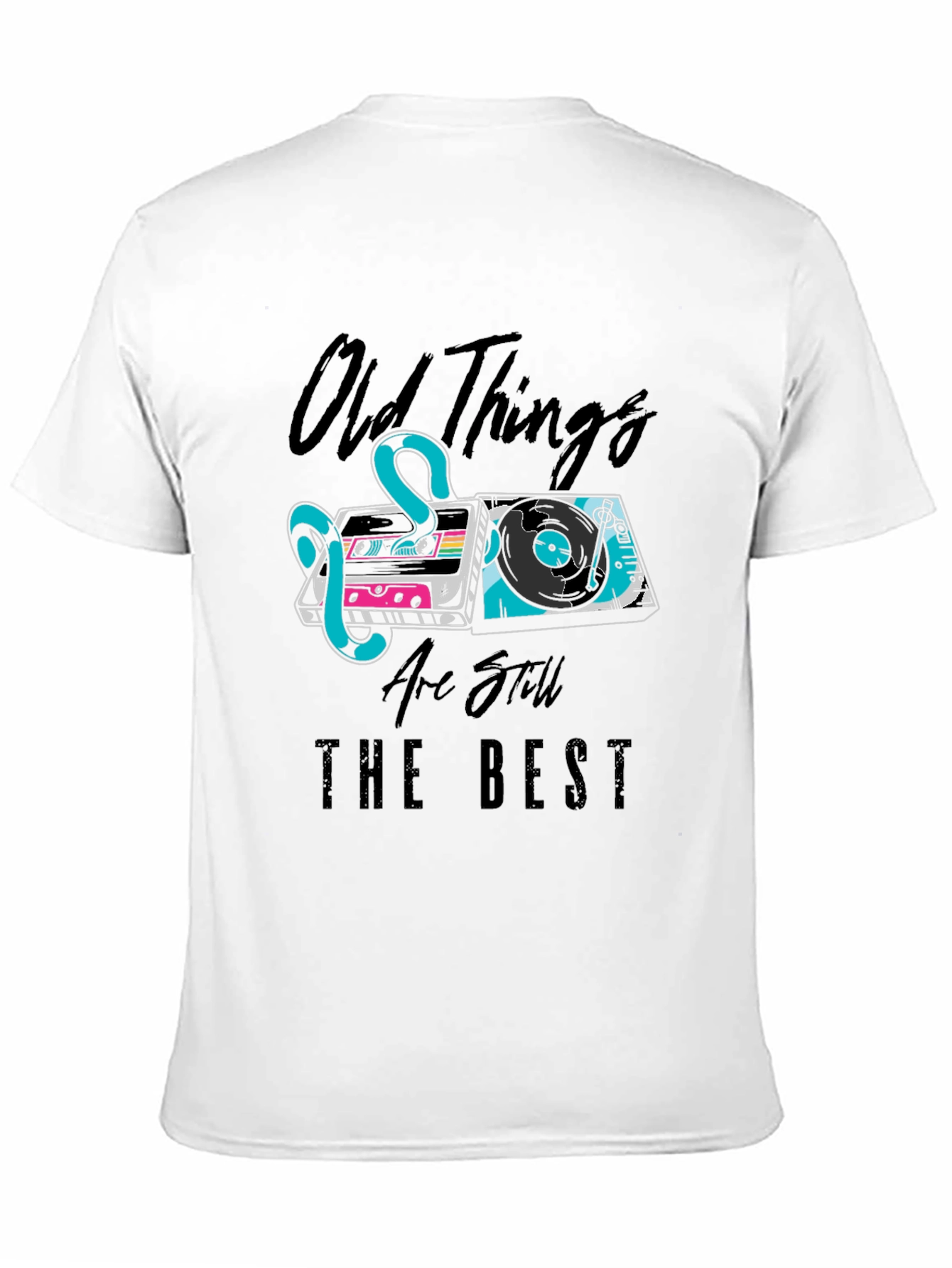 Retro Music T-Shirt: Old Things Are Still The Best