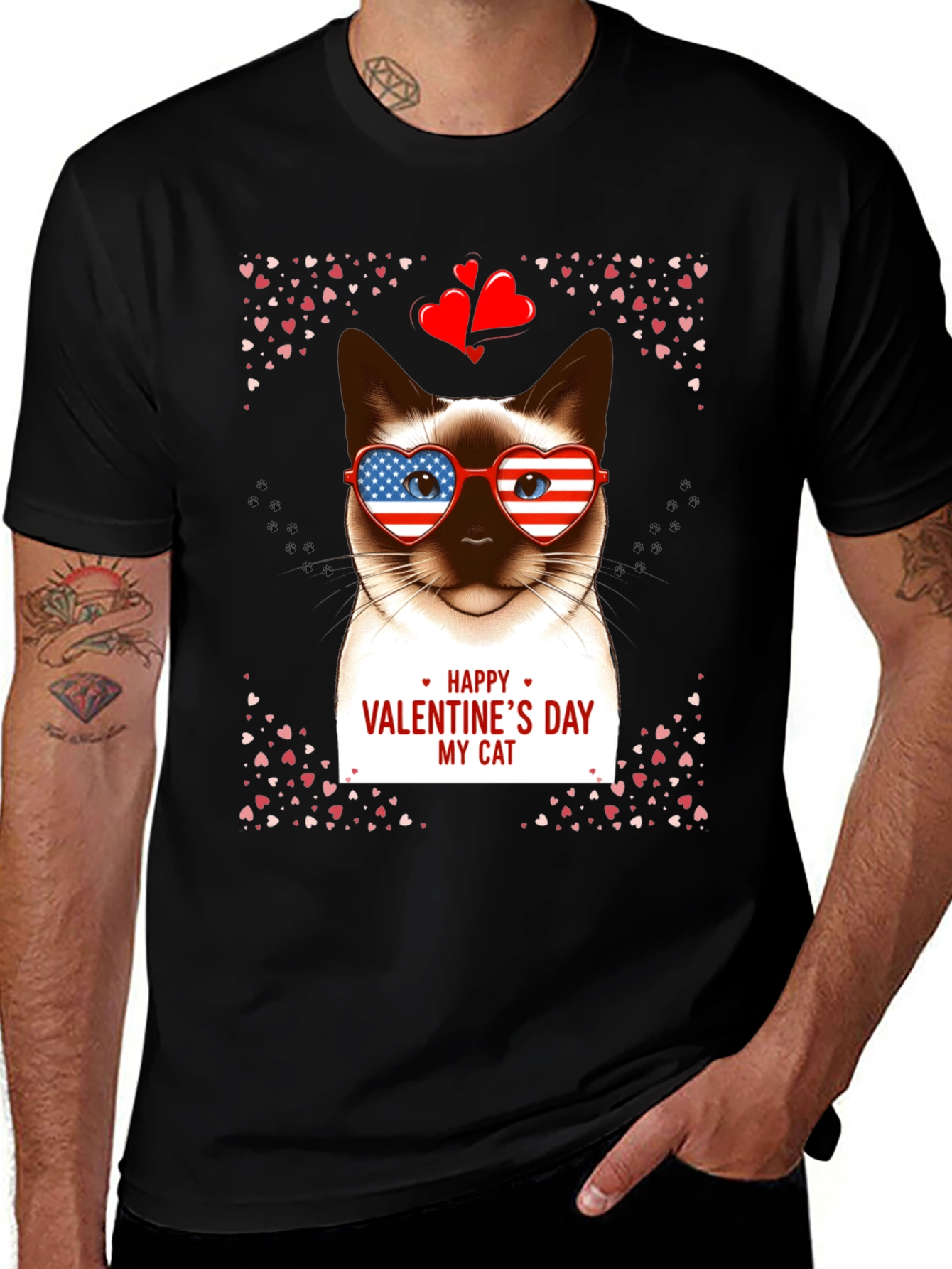 Happy Valentines Day My Cat T-Shirt