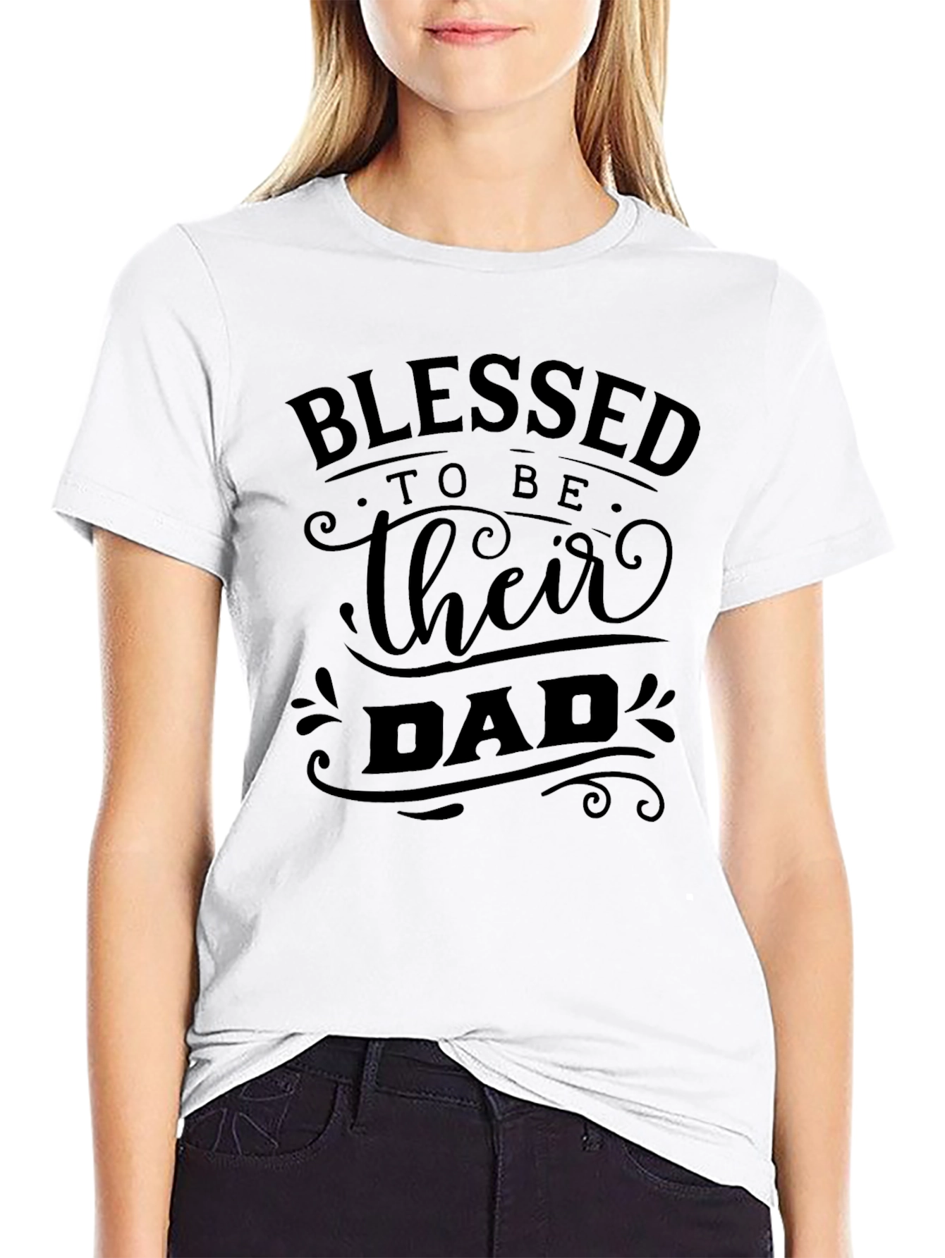 Blessed To Be Their Dad T-Shirt