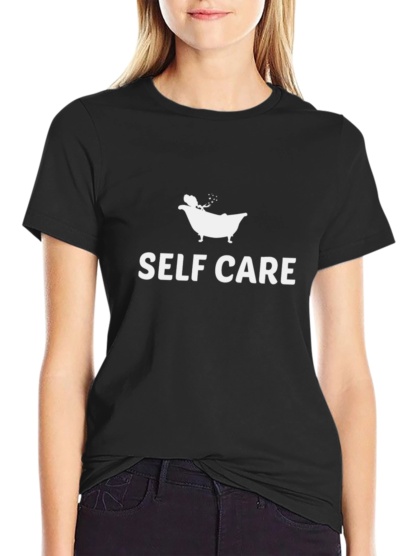 Self Care T-Shirt - Relaxing Bath Design