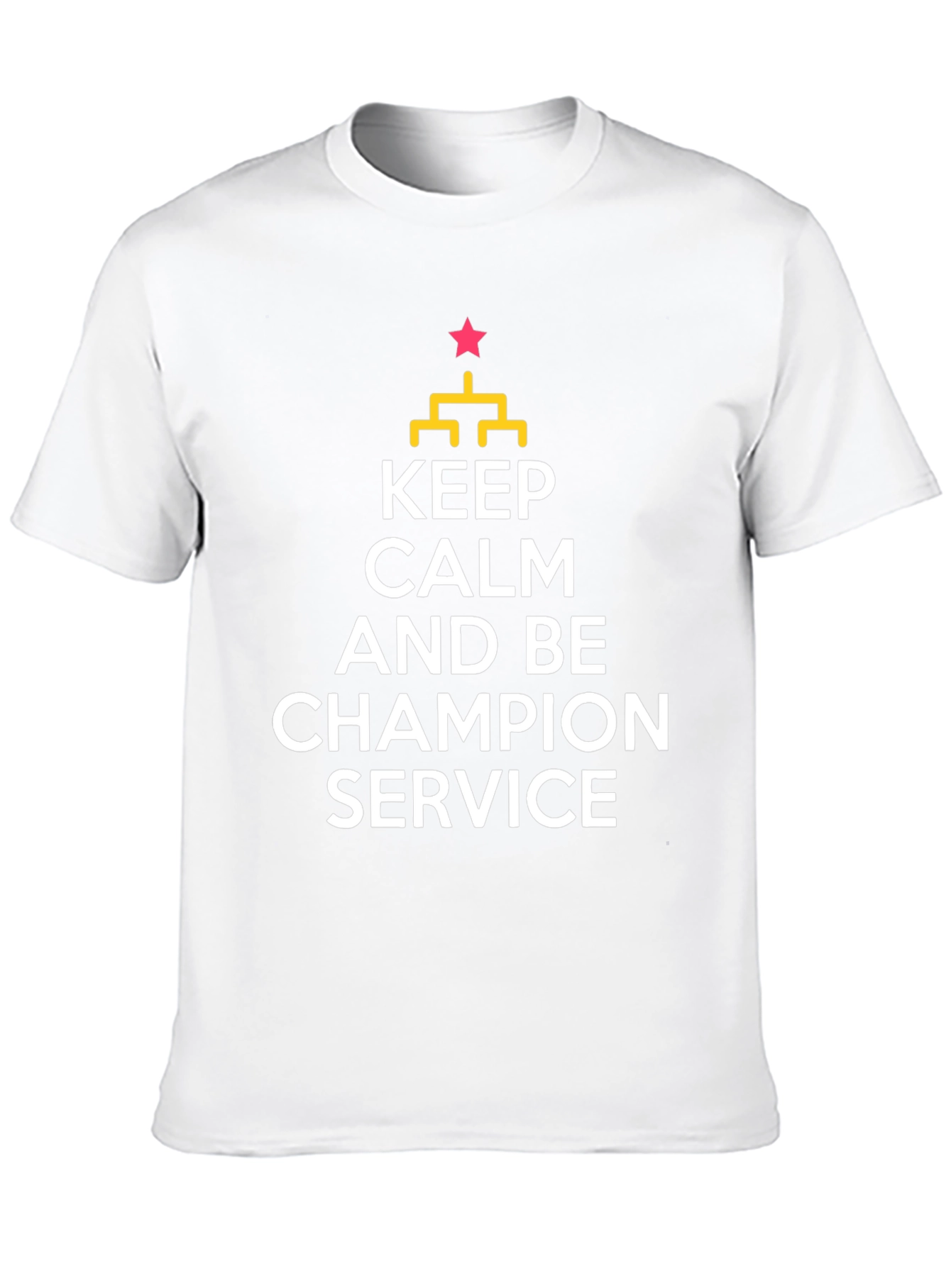 Keep Calm Champion Service T-Shirt