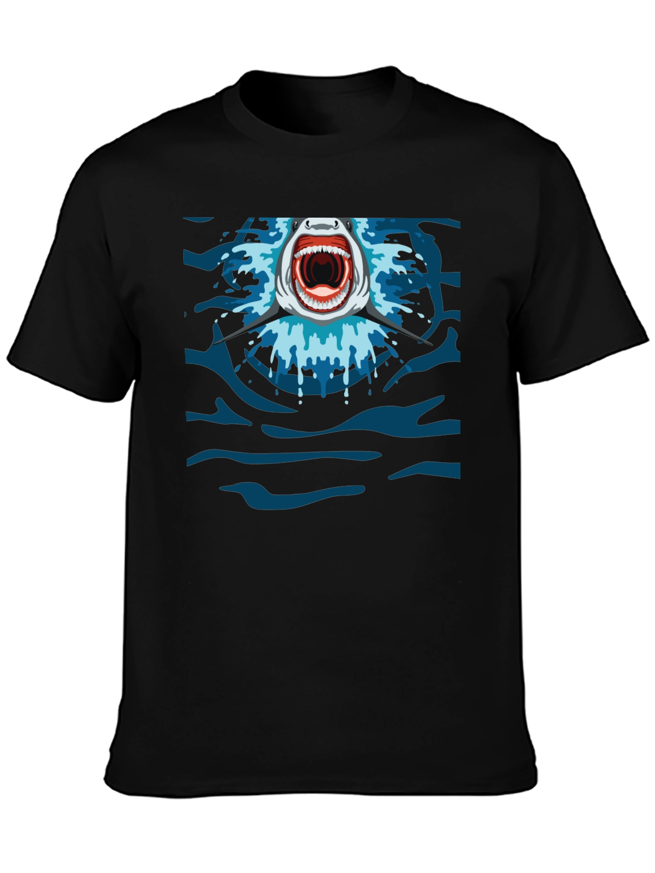 Shark Jaw T-Shirt - Ocean Predator Graphic Tee
