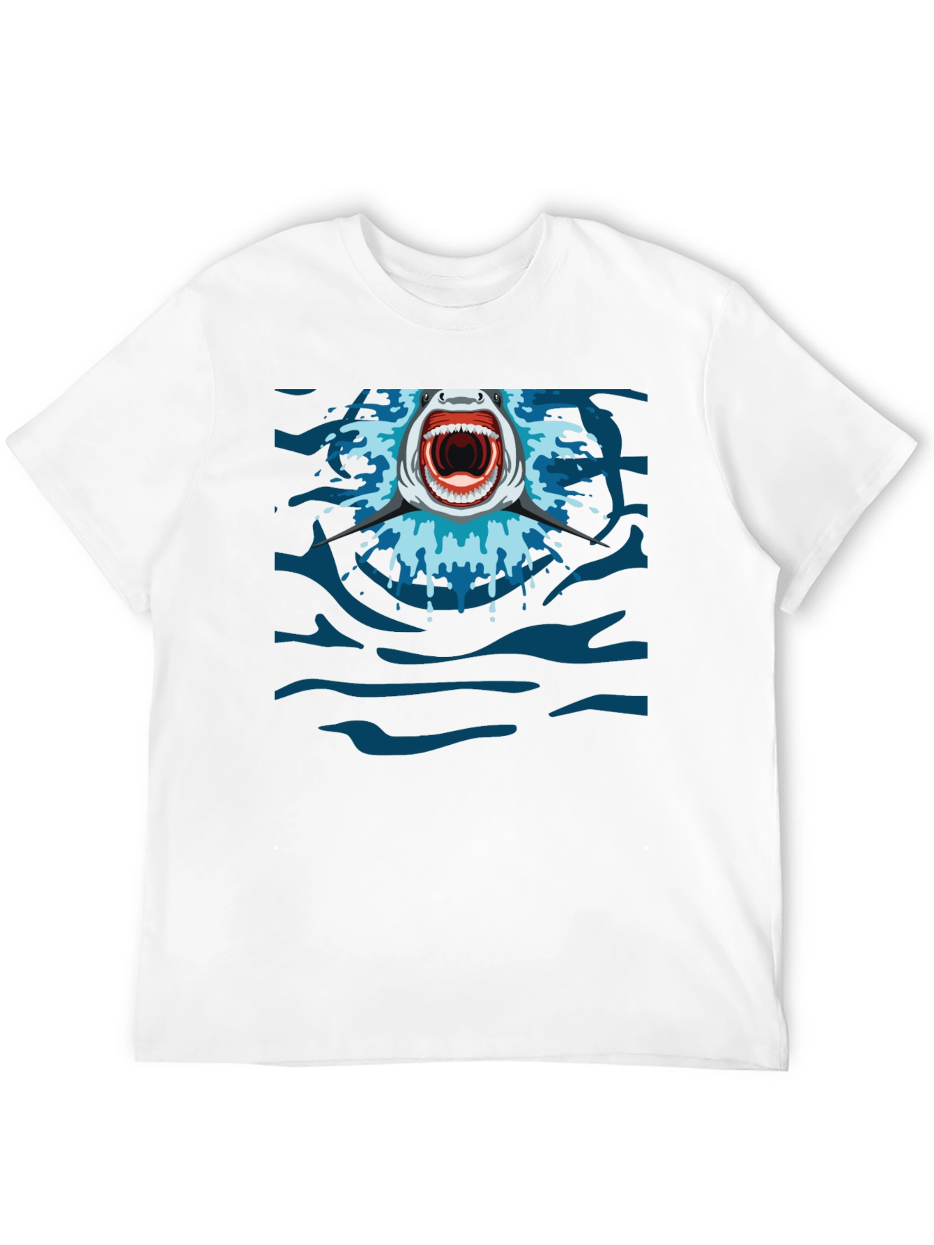 Shark Jaw T-Shirt - Ocean Predator Graphic Tee
