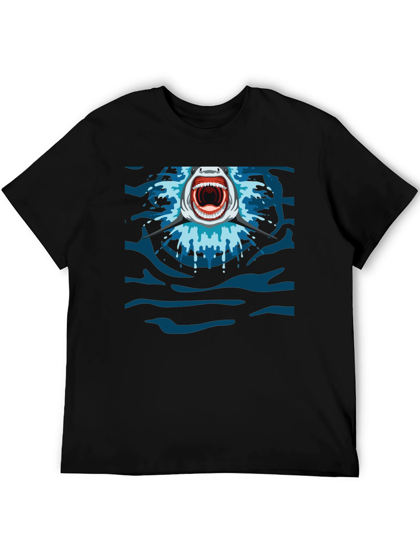 Shark Jaw T-Shirt - Ocean Predator Graphic Tee