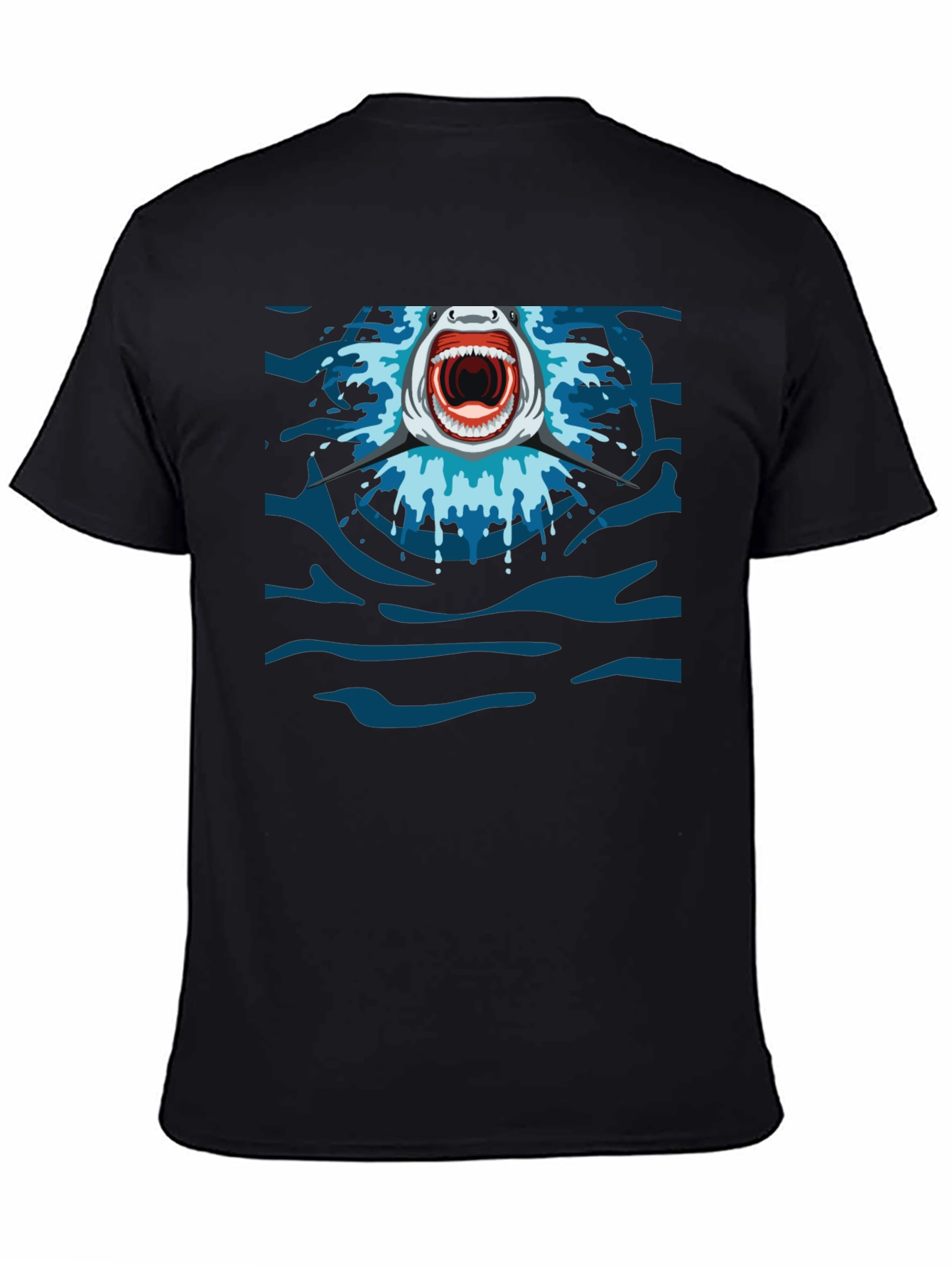 Shark Jaw T-Shirt - Ocean Predator Graphic Tee
