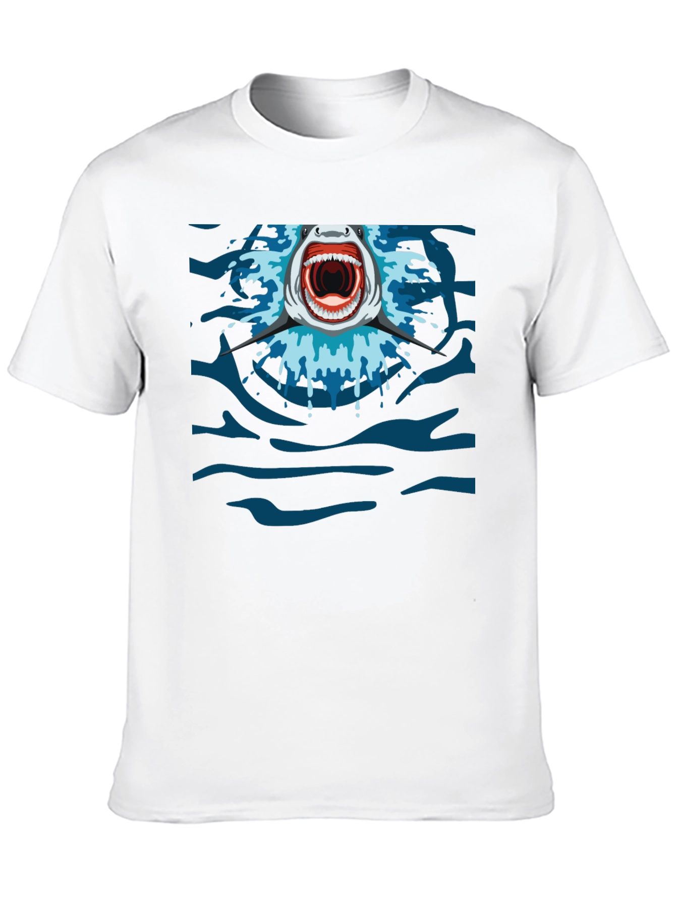 Shark Jaw T-Shirt - Ocean Predator Graphic Tee