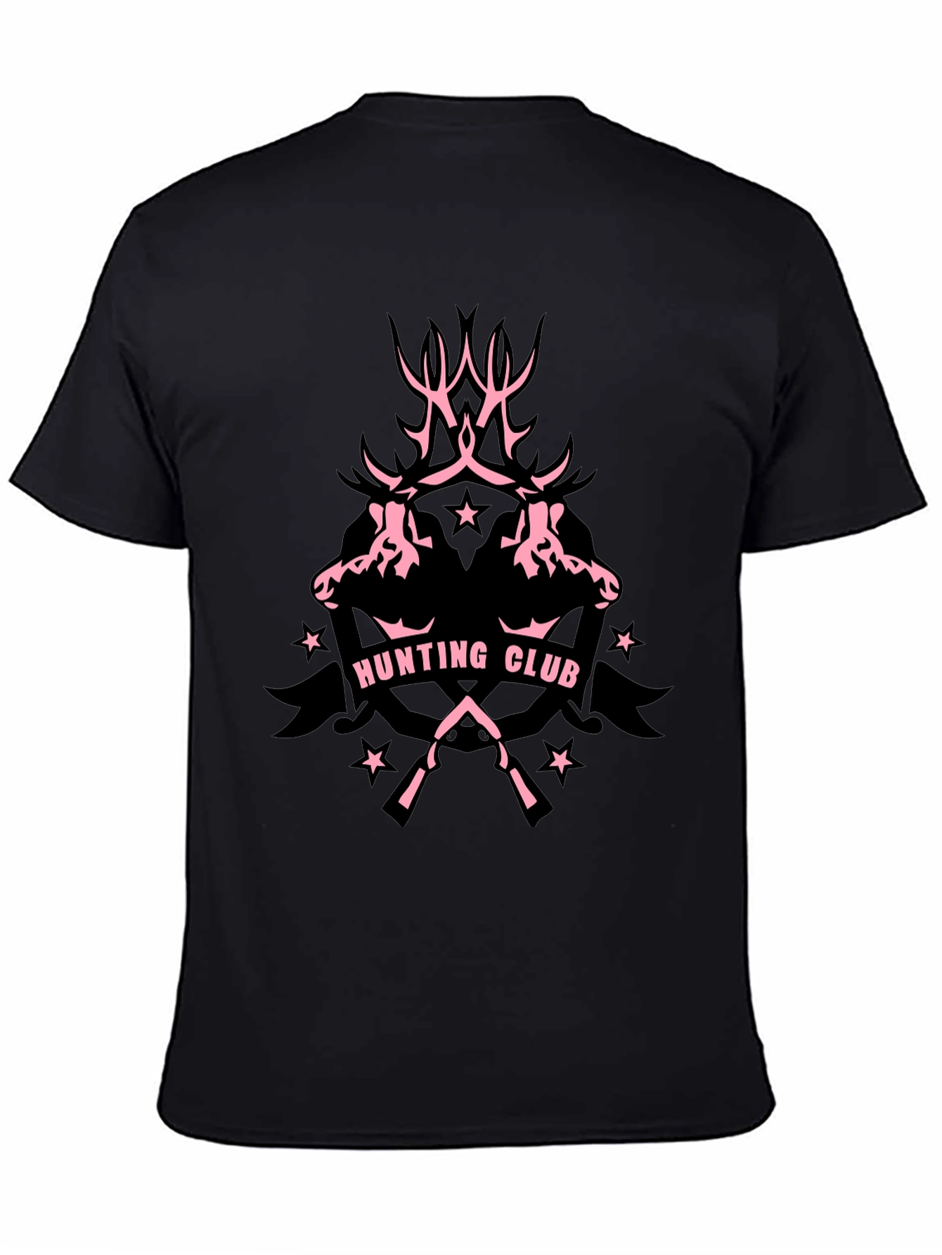Hunting Club Graphic Tee - Black T-Shirt