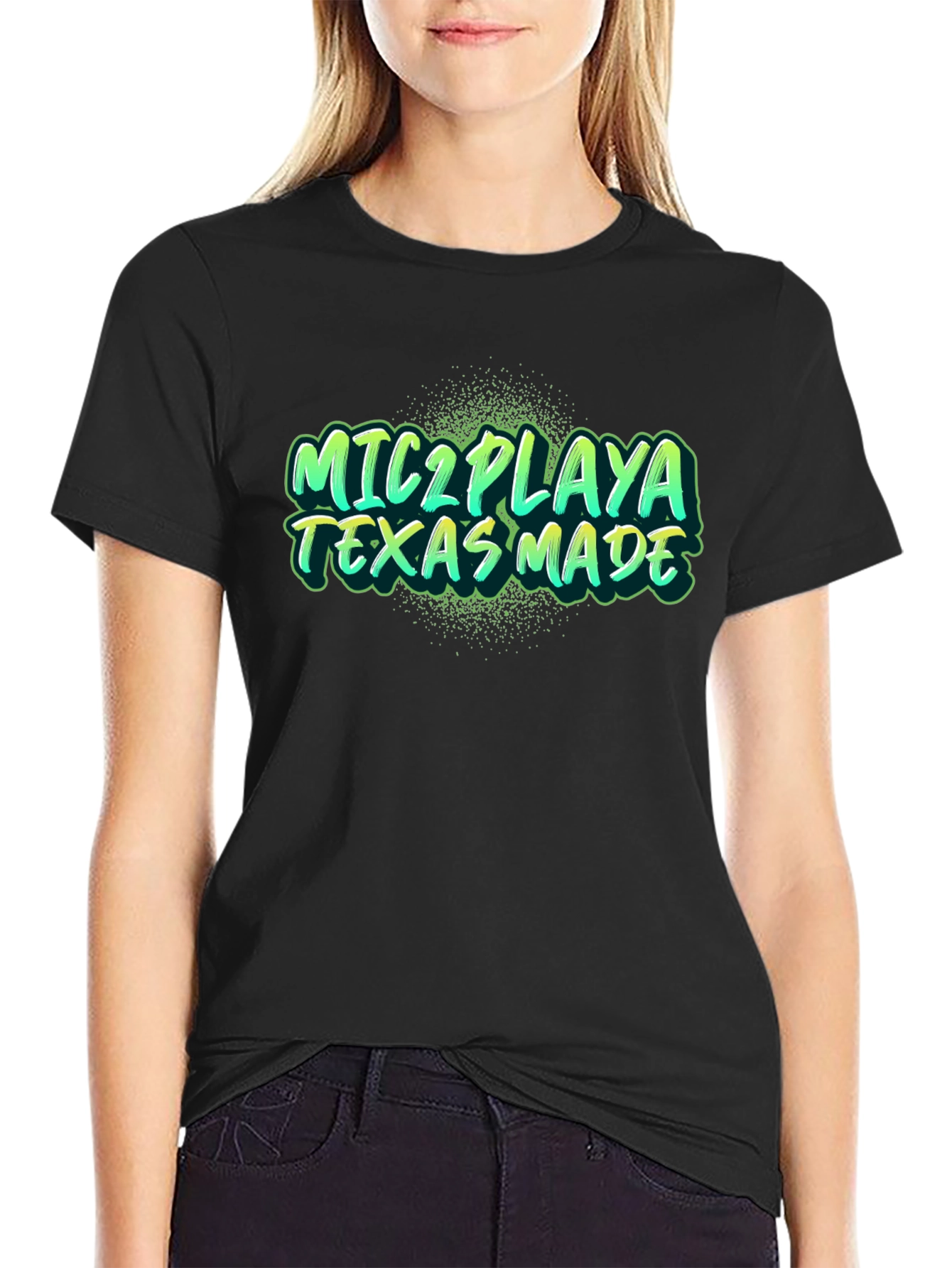 MIC2PLAYA Texas Made Graphic T-Shirt