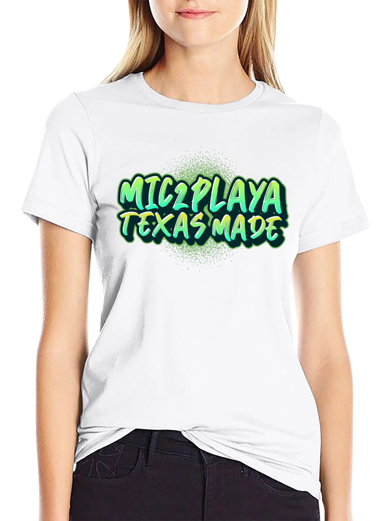MIC2PLAYA Texas Made Graphic T-Shirt
