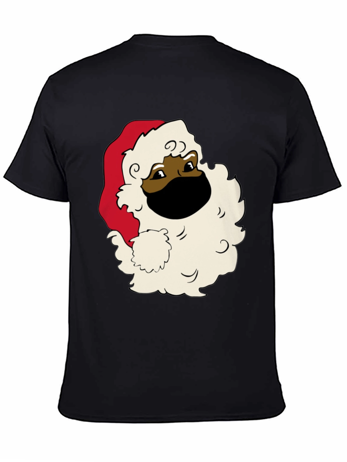 Black Santa Mask T-Shirt