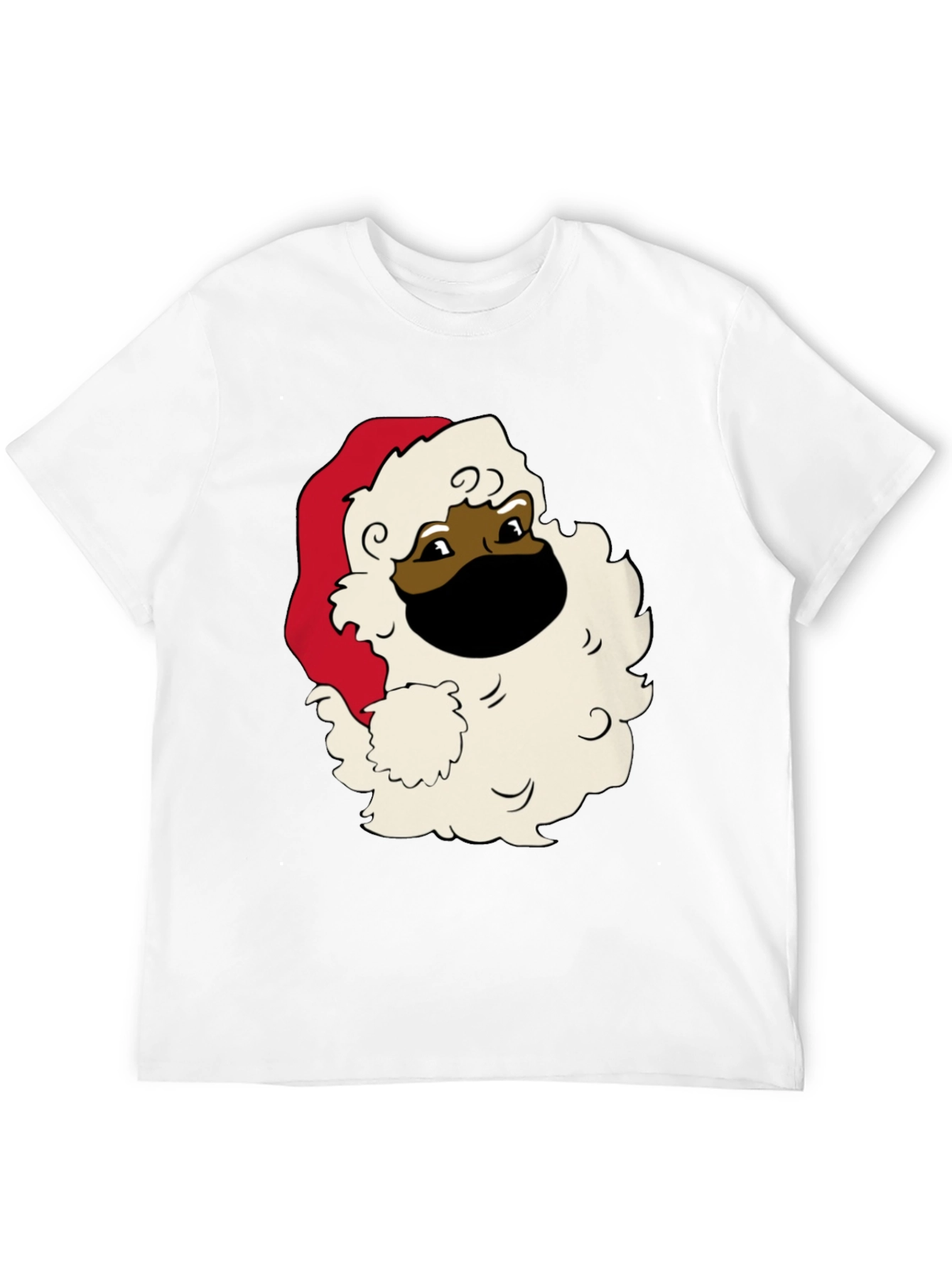 Black Santa Mask T-Shirt