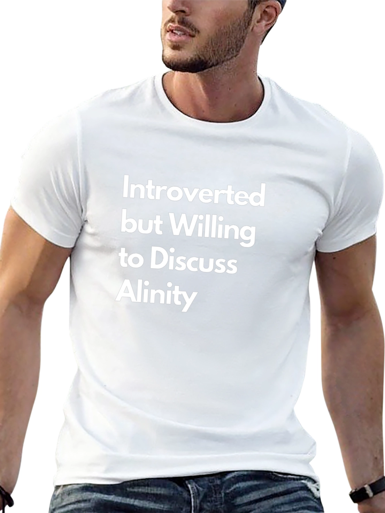 Introverted Alinity T-Shirt: Funny Sarcastic Tee