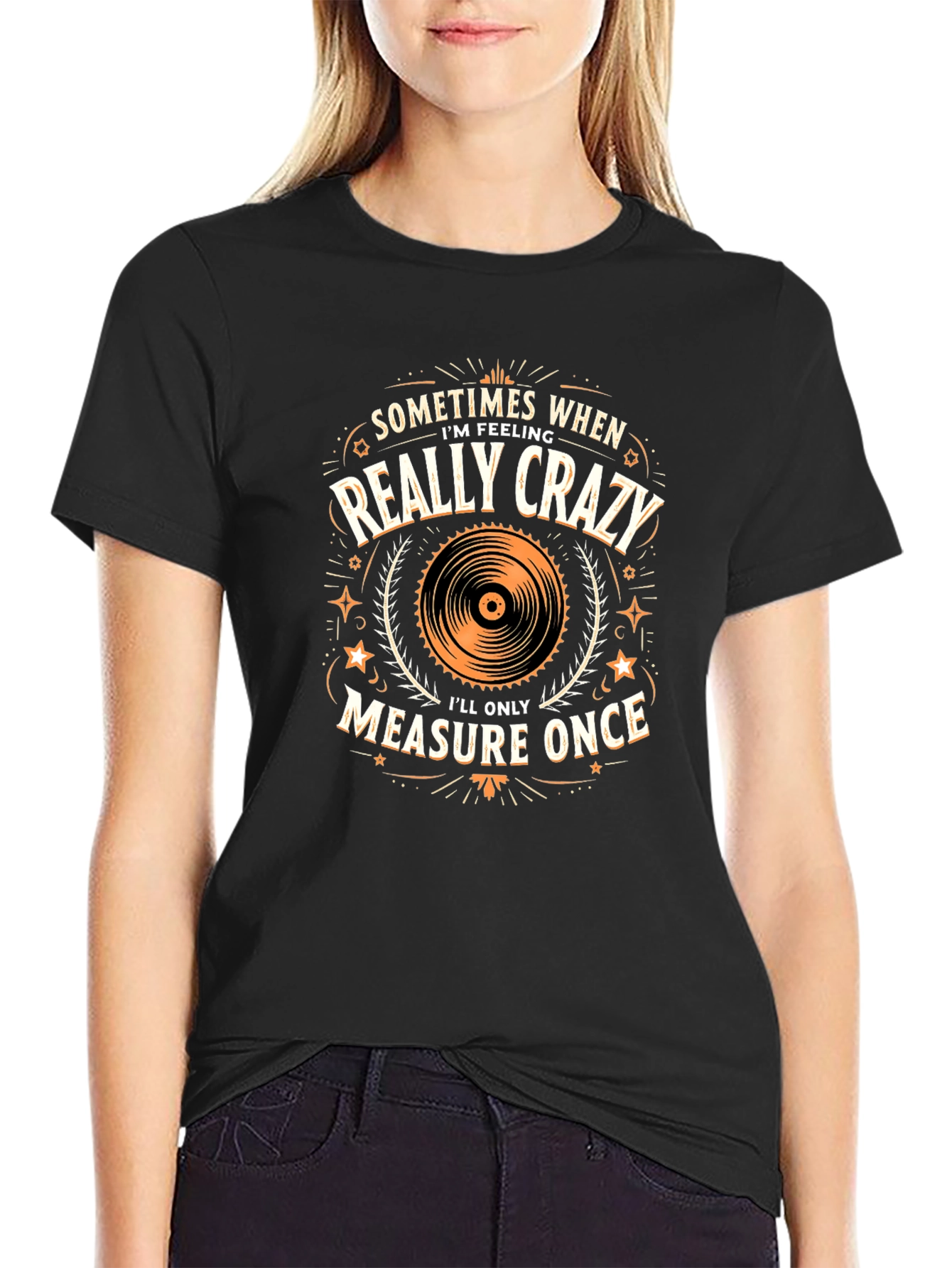 Crazy Measure Once Graphic Tee