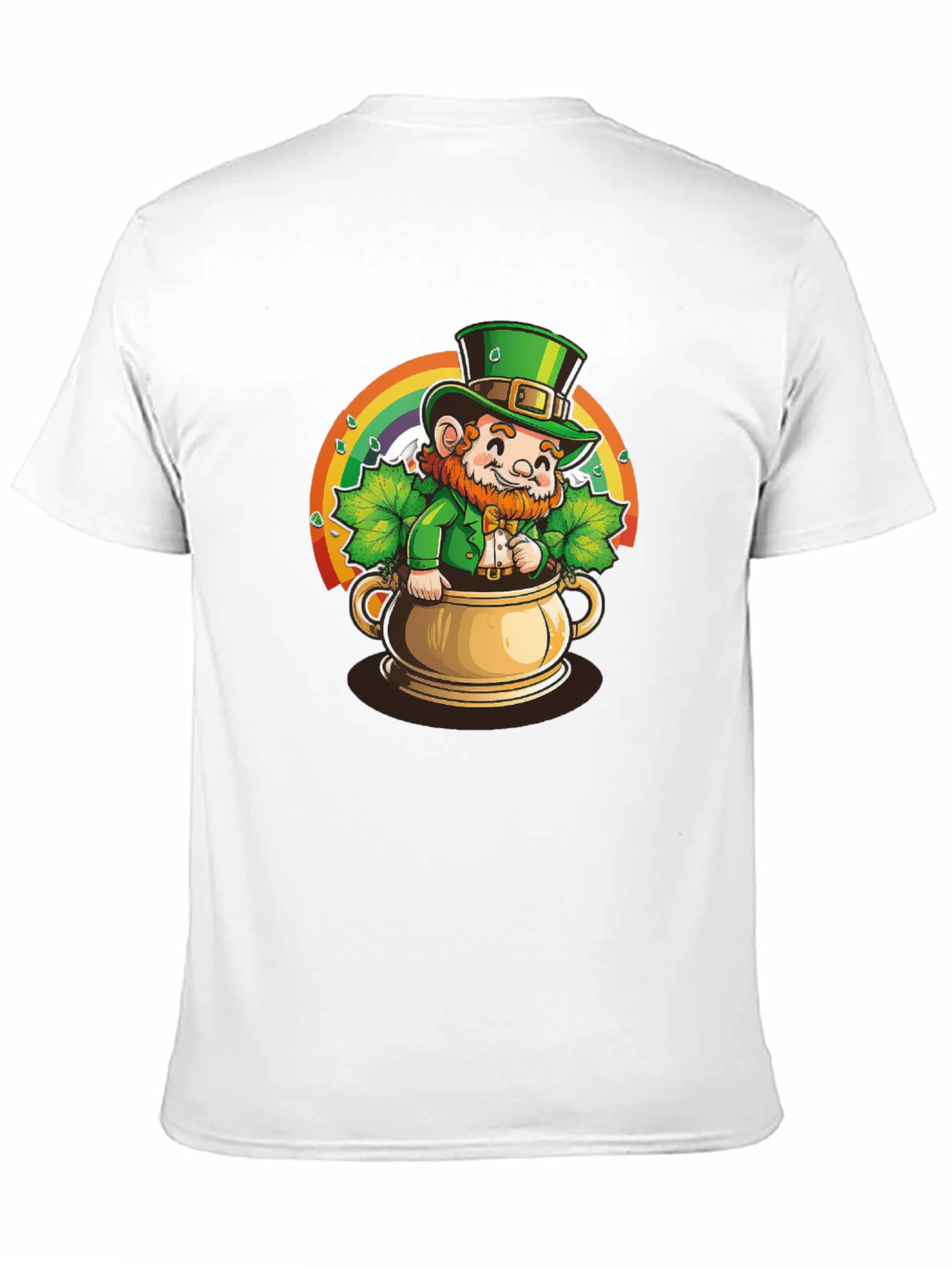 Lucky Leprechaun Black Graphic Tee
