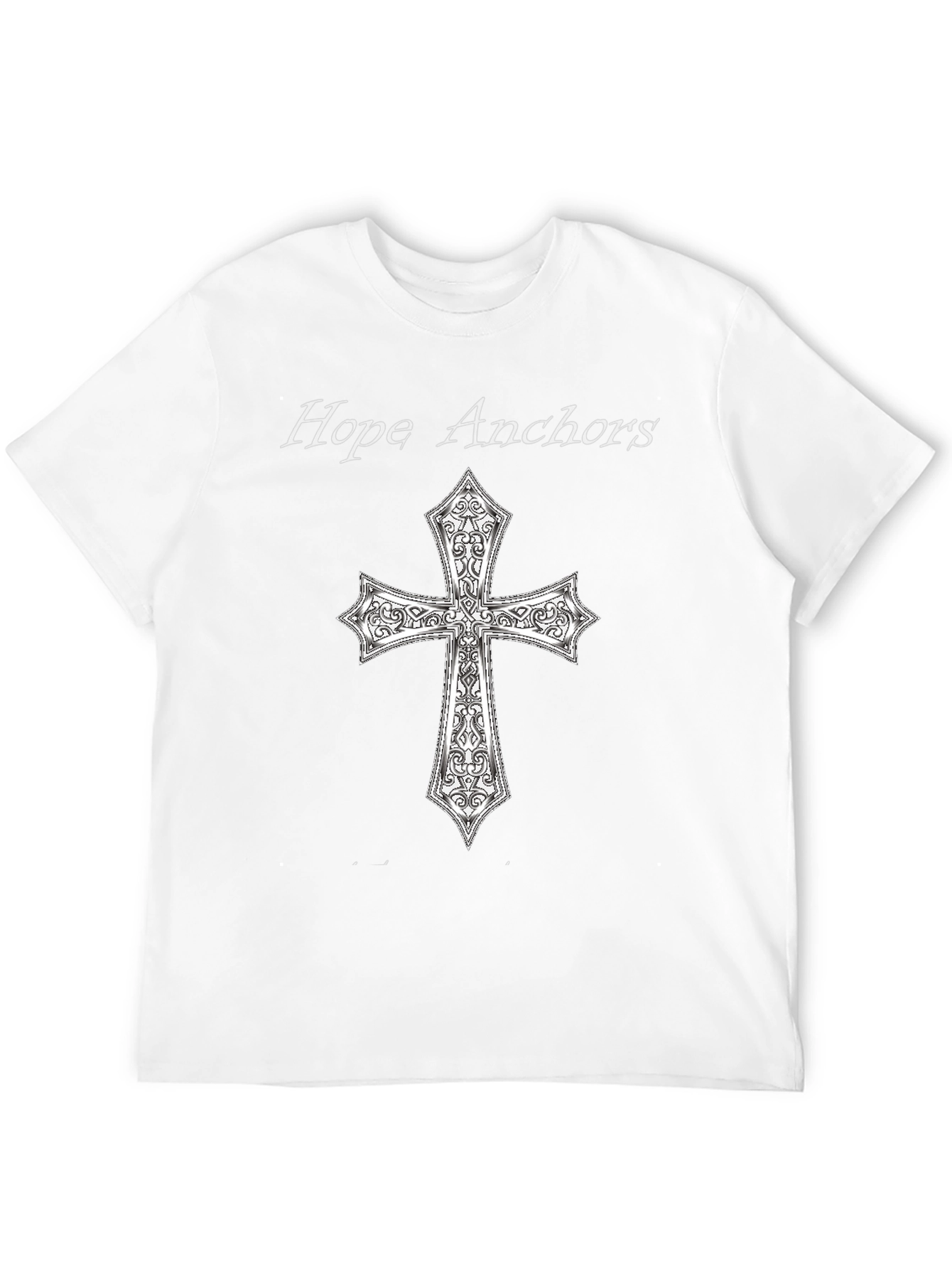Hope Anchors Cross Graphic Tee