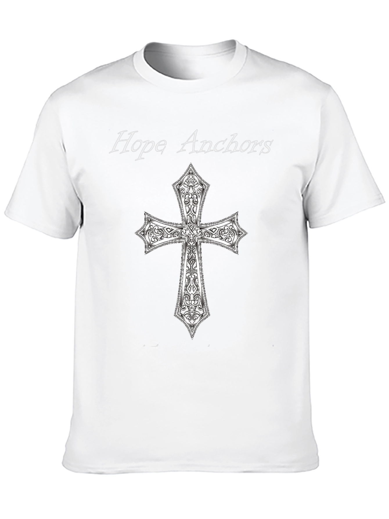 Hope Anchors Cross Graphic Tee