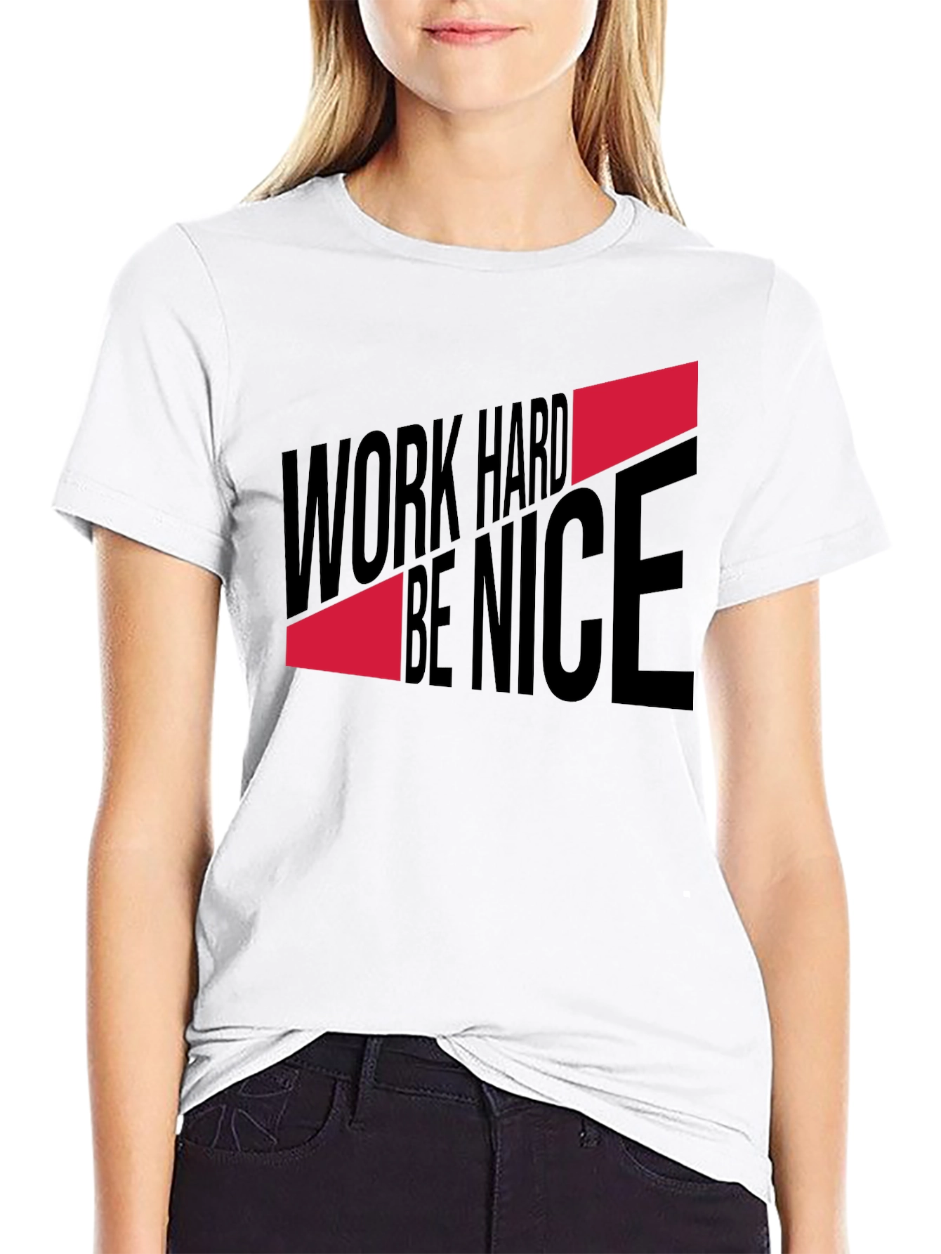 Work Hard Be Nice Graphic T-Shirt