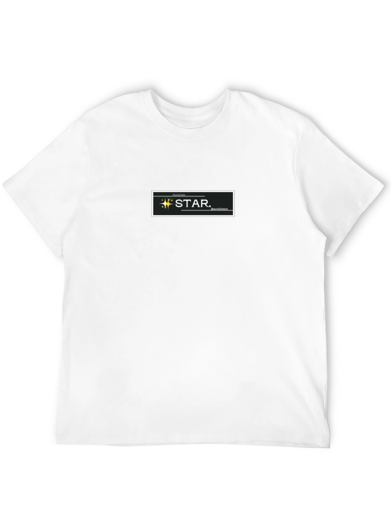 Exclusive STAR Logo Black T-Shirt