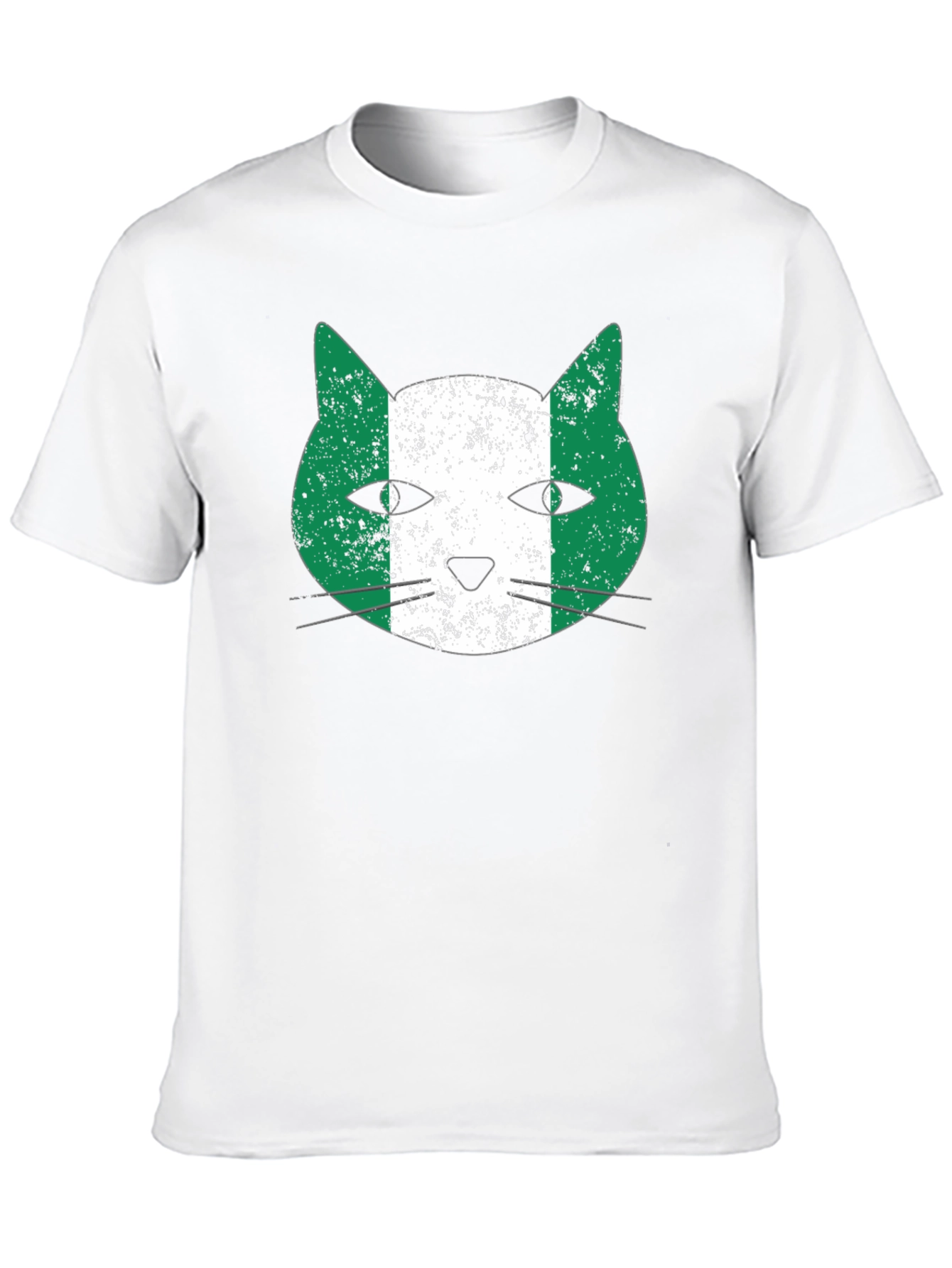 Nigeria Cat T-Shirt - Nigerian Pride Tee
