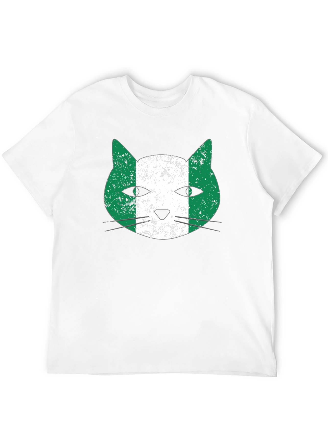 Nigeria Cat T-Shirt - Nigerian Pride Tee
