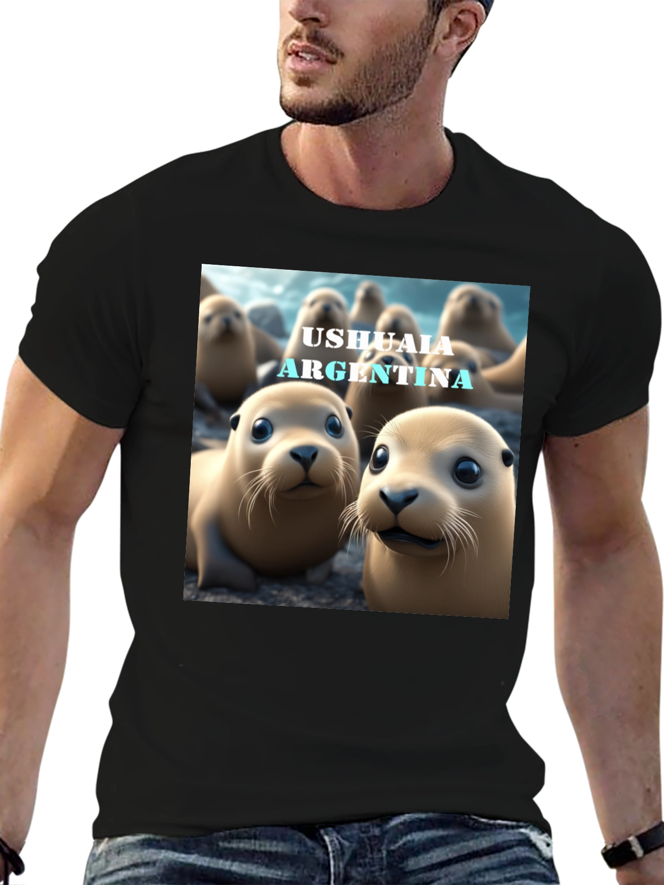 Ushuaia Argentina Seal T-Shirt