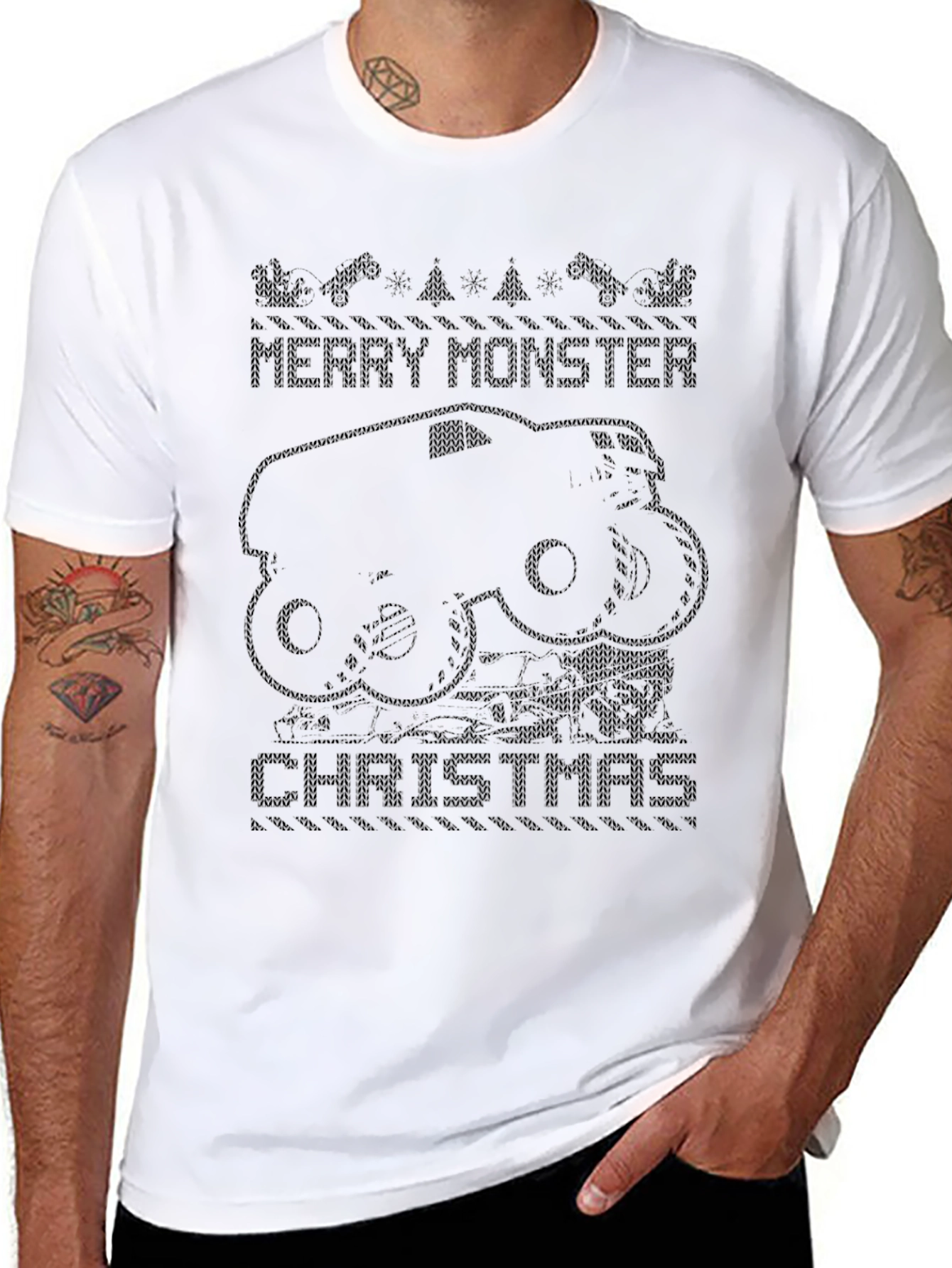Merry Monster Christmas T-Shirt