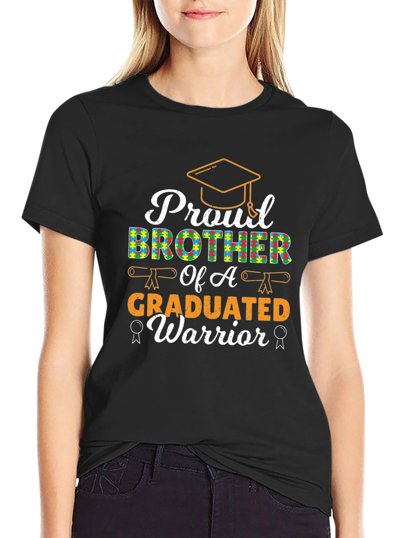 Proud Brother of a Graduated Warrior T-Shirt