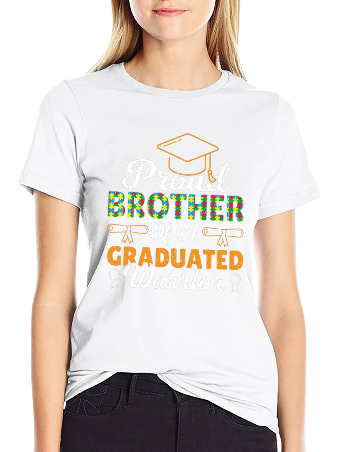 Proud Brother of a Graduated Warrior T-Shirt