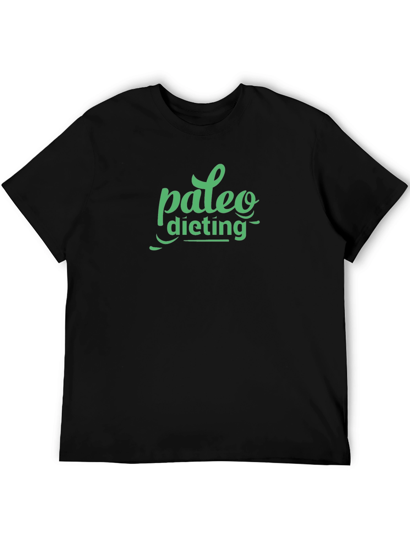 Paleo Dieting Black T-Shirt