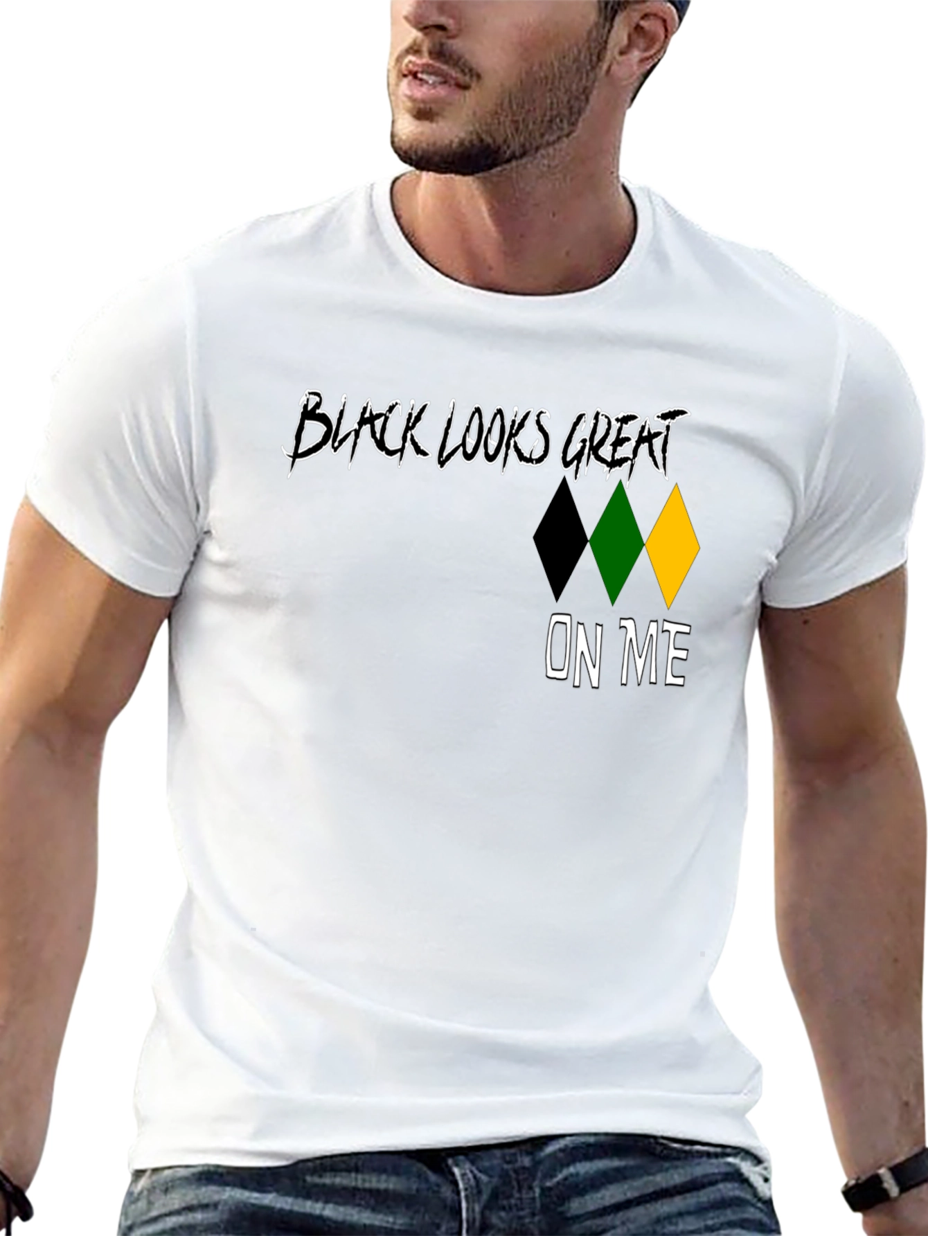 Black Looks Great On Me T-Shirt