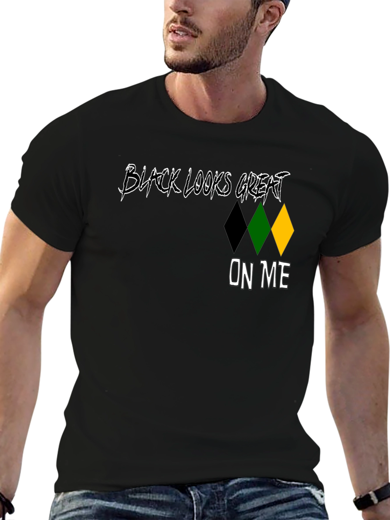 Black Looks Great On Me T-Shirt
