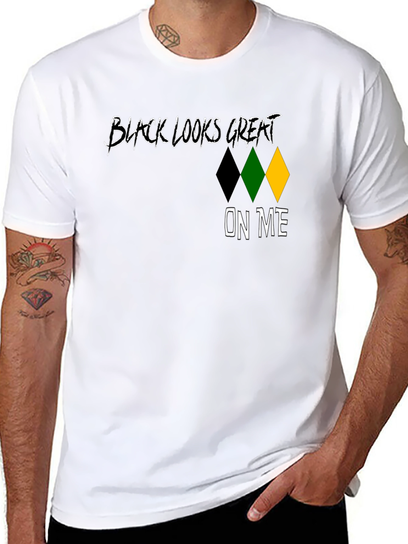 Black Looks Great On Me T-Shirt