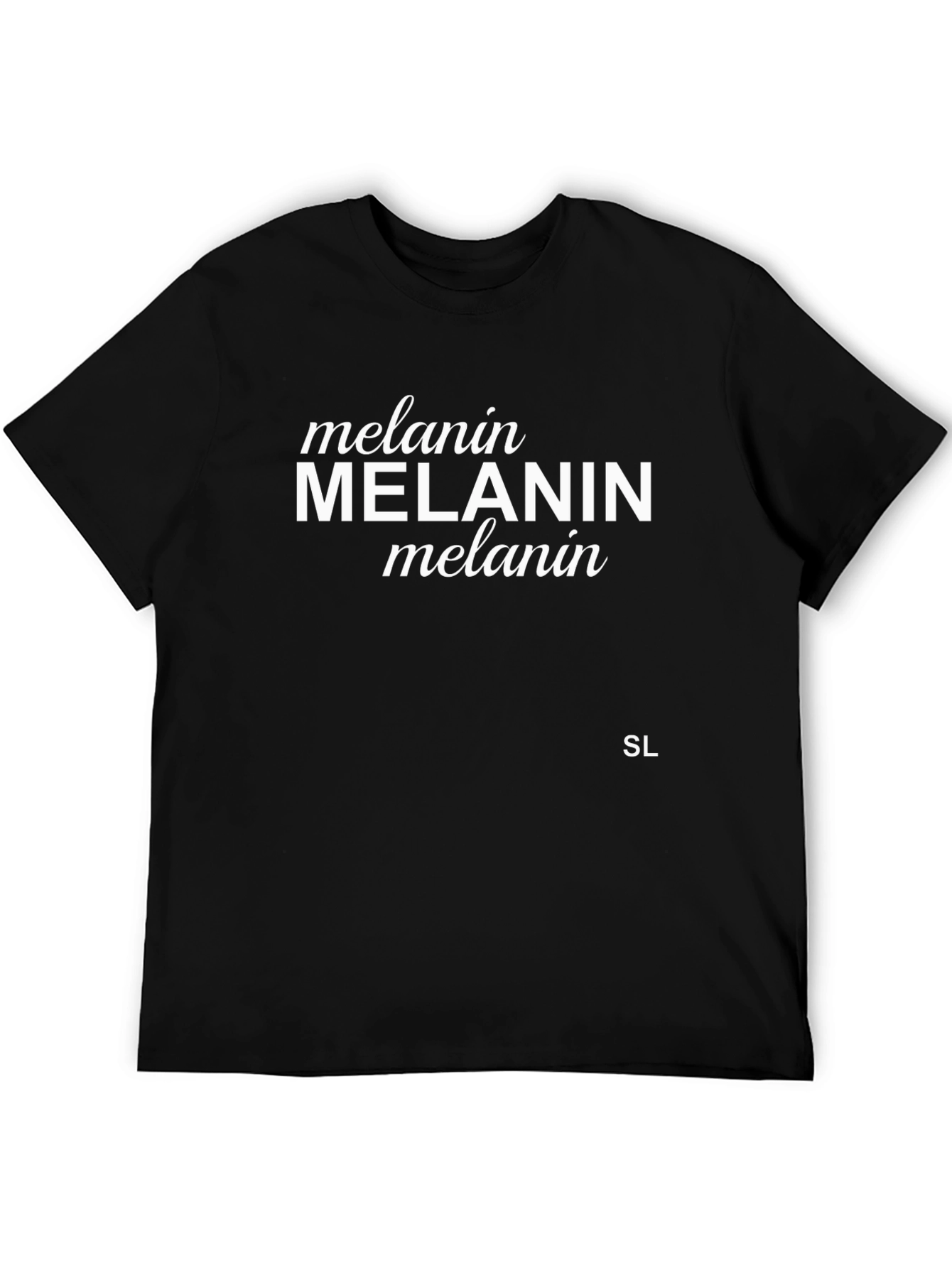 Melanin Pride Black T-Shirt