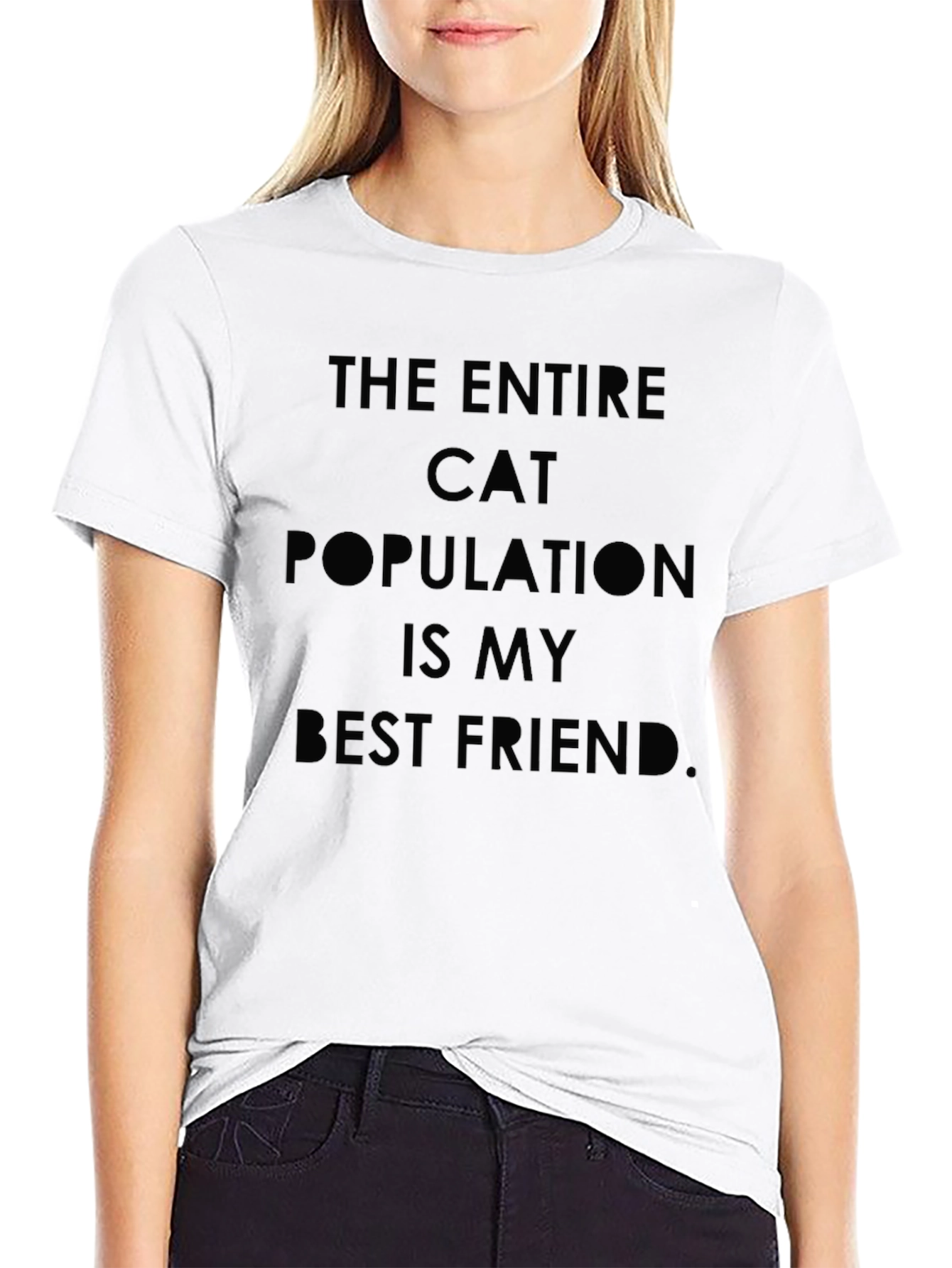 Cat Lover Graphic Tee - Best Friend T-Shirt
