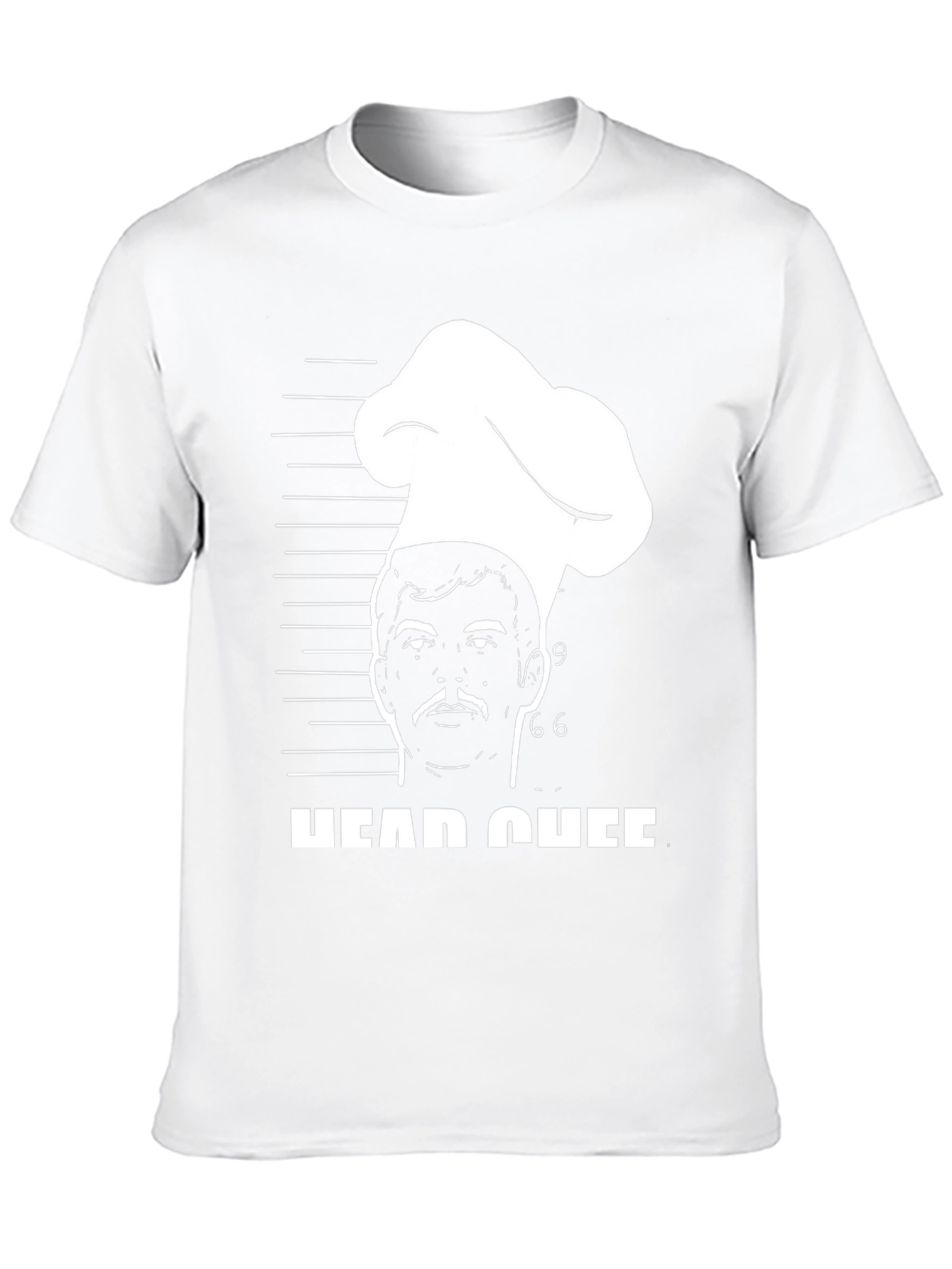 Head Chef Mugshot T-Shirt - Culinary Humor Tee